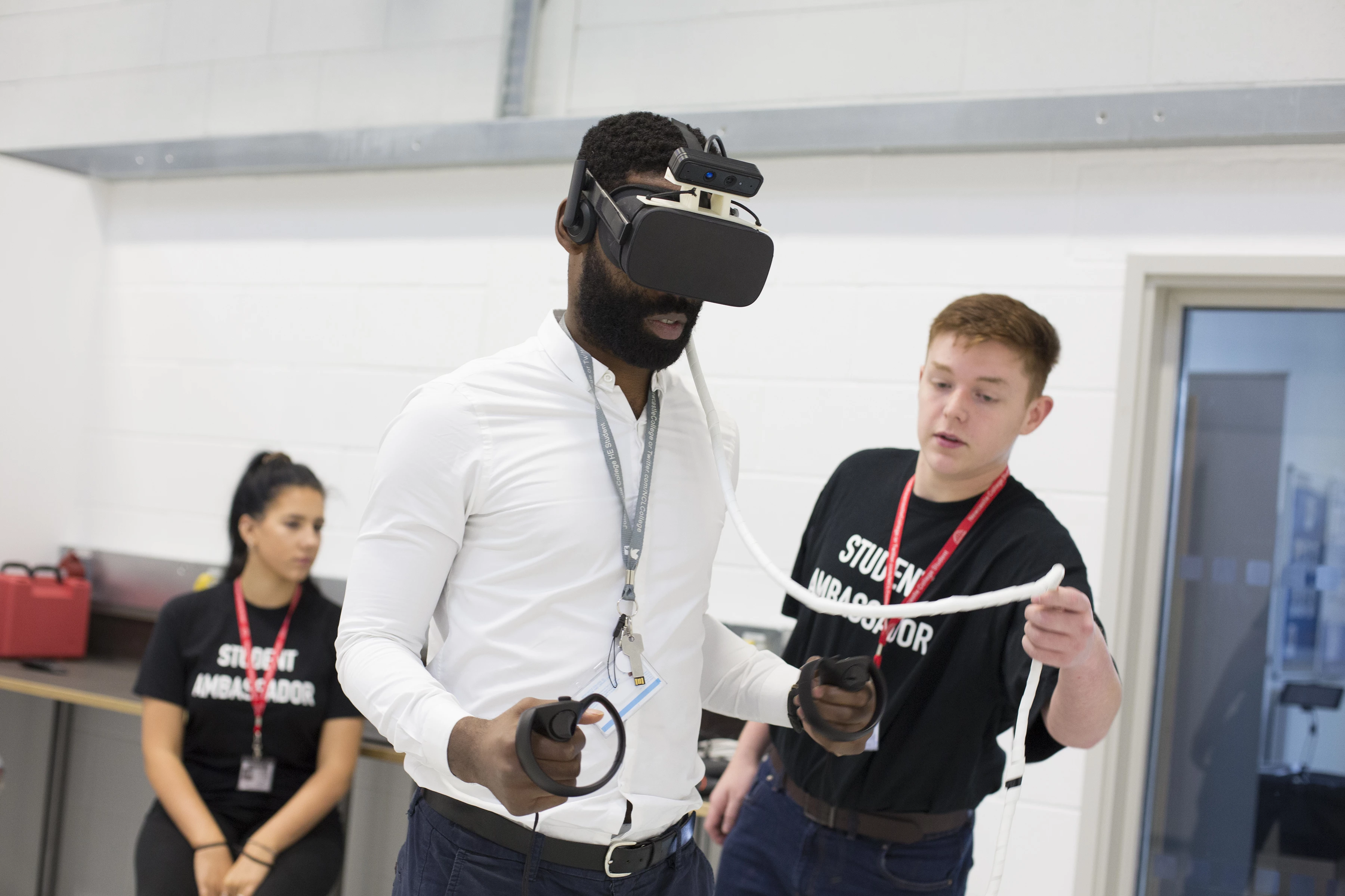 Newcastle College Students Using the iHR System