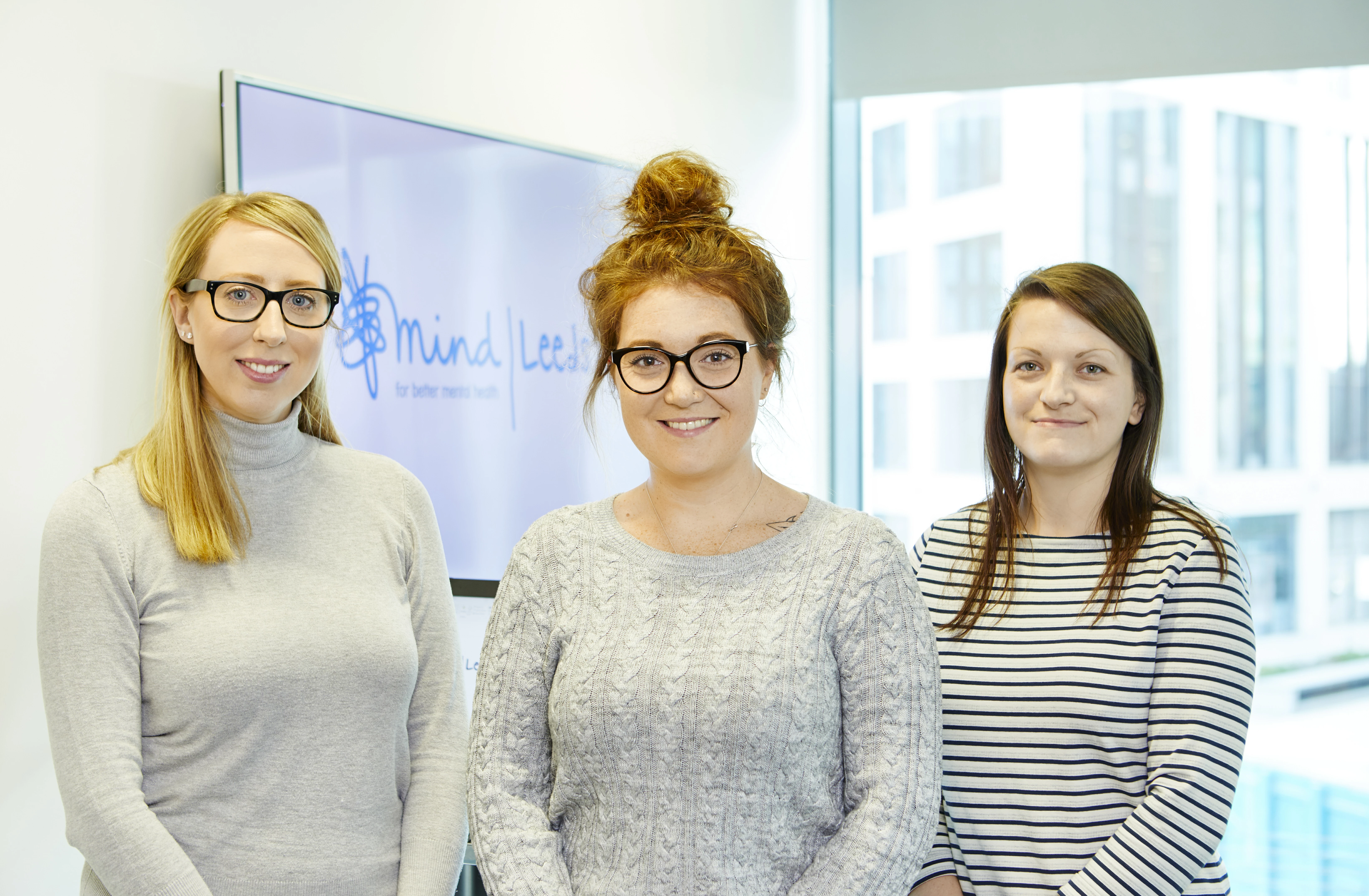 L-R Elizabeth Smitten, Charli Brunning and Saffron Collins