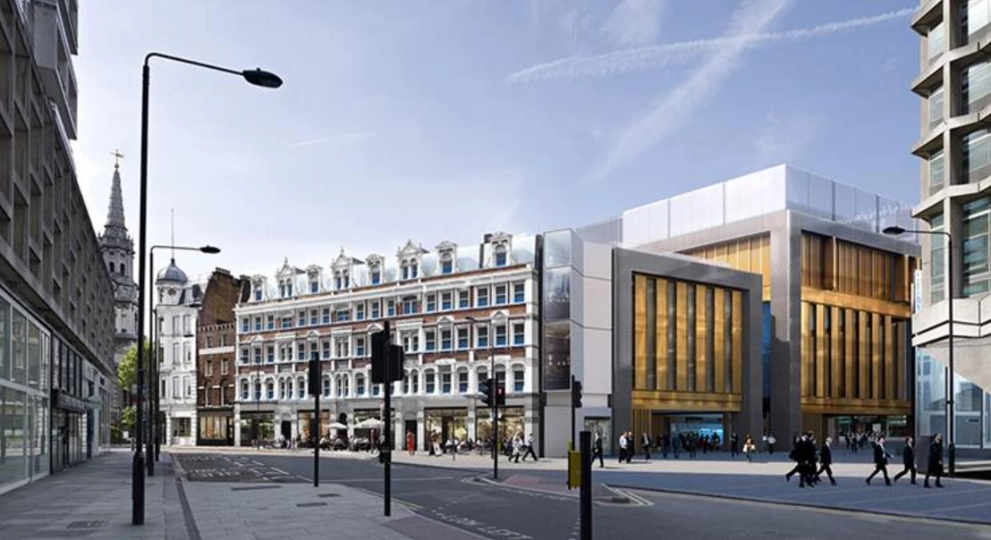 Artist's impression of the Tin Pan Alley scheme.