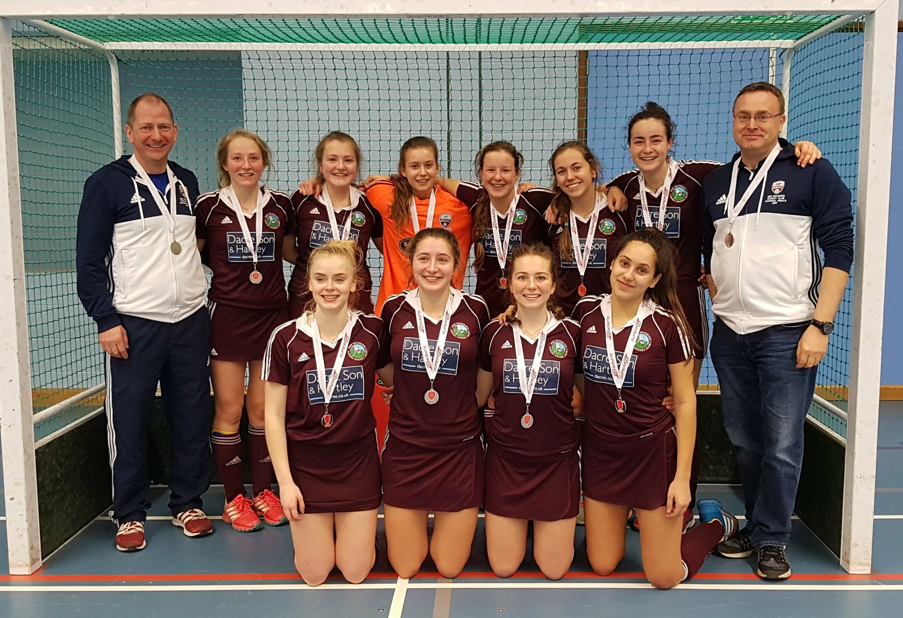 Ben Rhydding hockey team celebrate success 