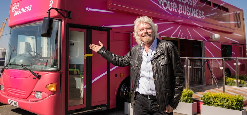 Business magnate Richard Branson