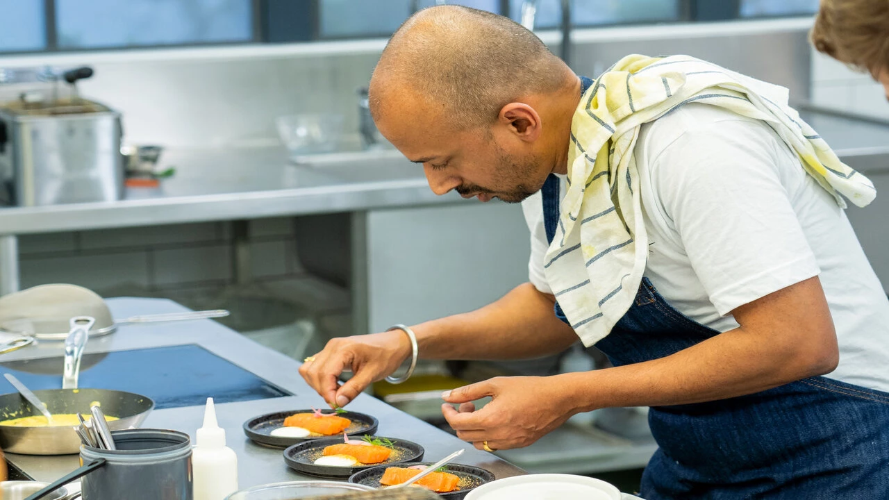 Bobby Geetha on Great British Menu.