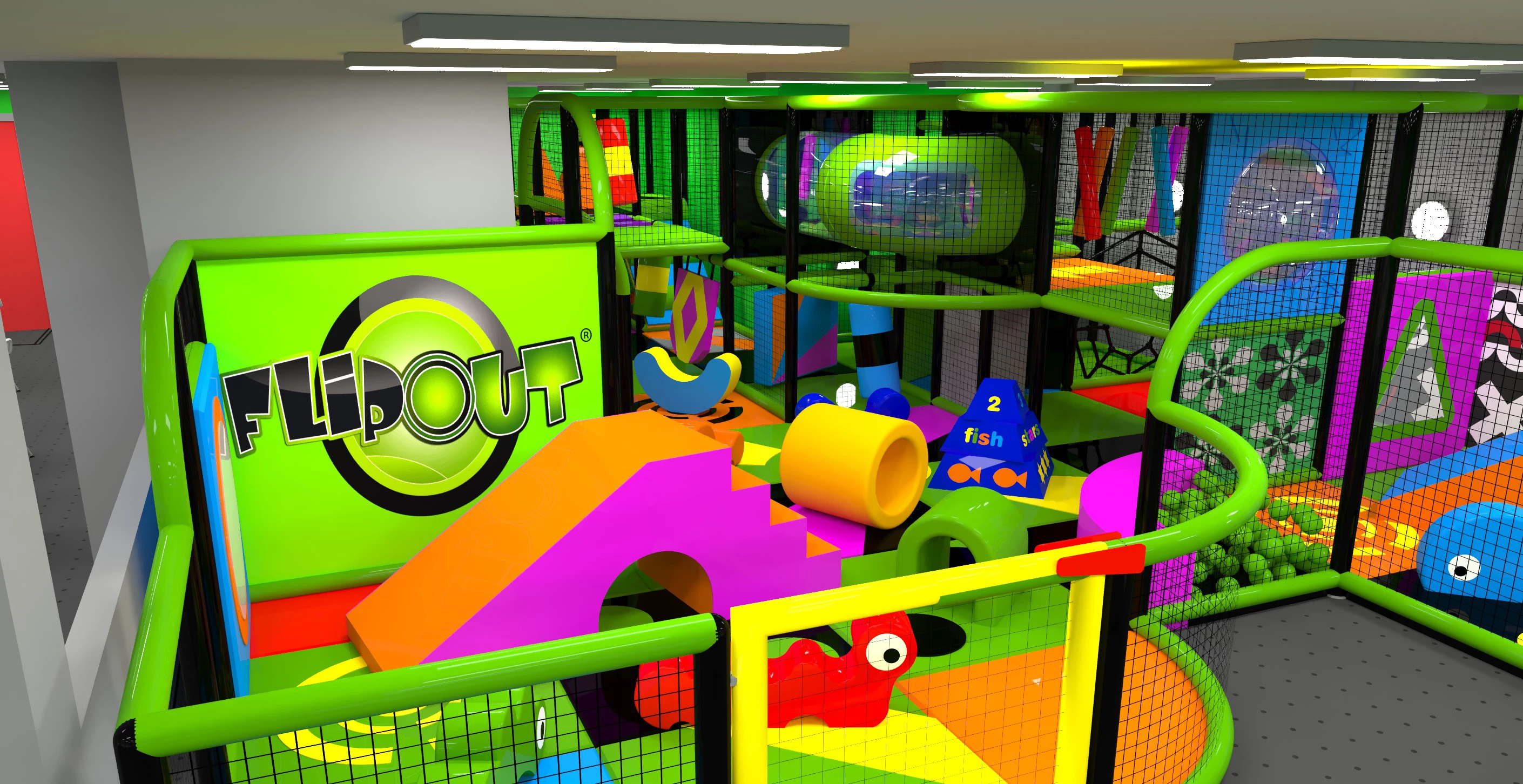 Flip Out London E6 Soft Play Zone 