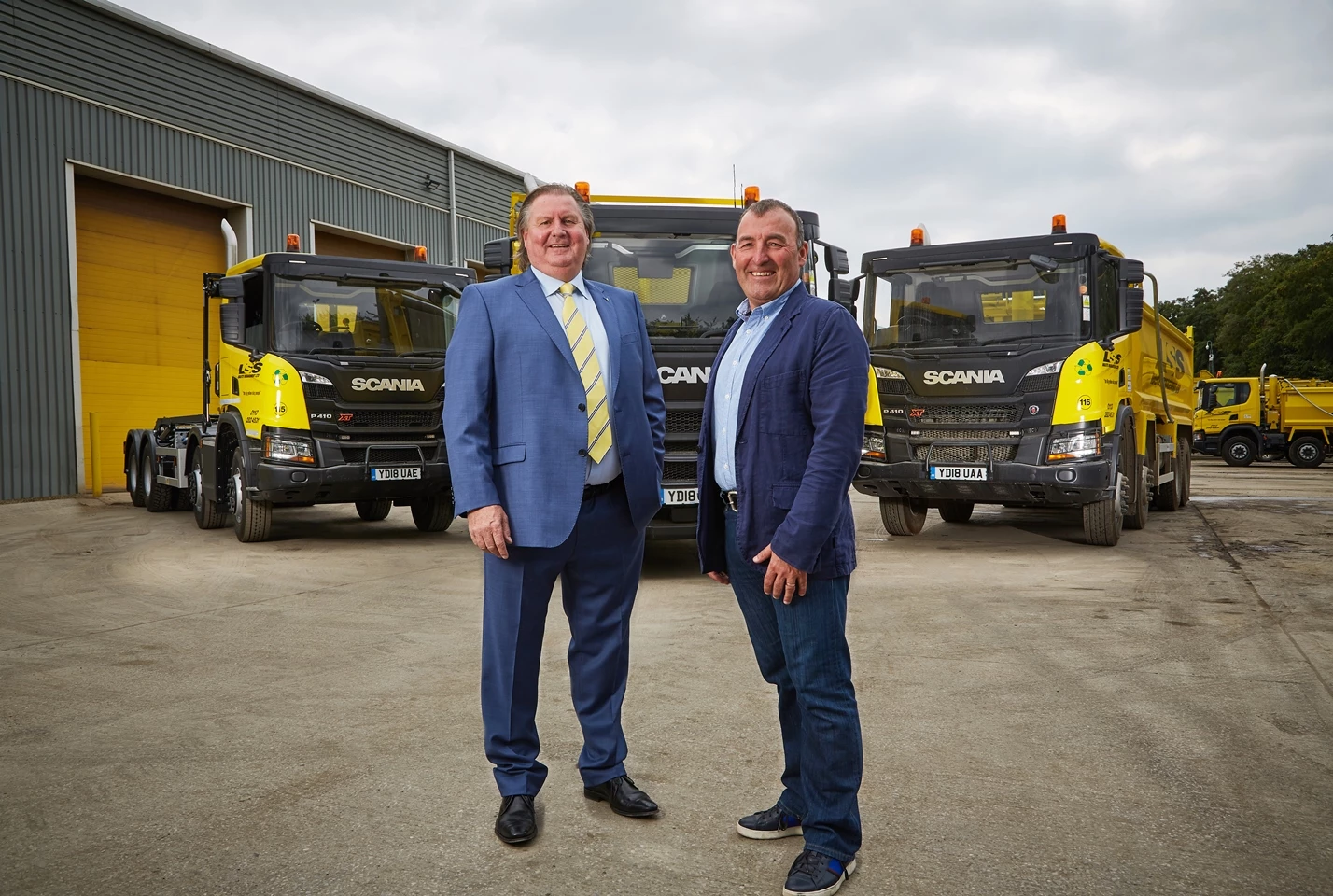 LSS MD Nigel Woolford (left) and general manager Ian Grimes