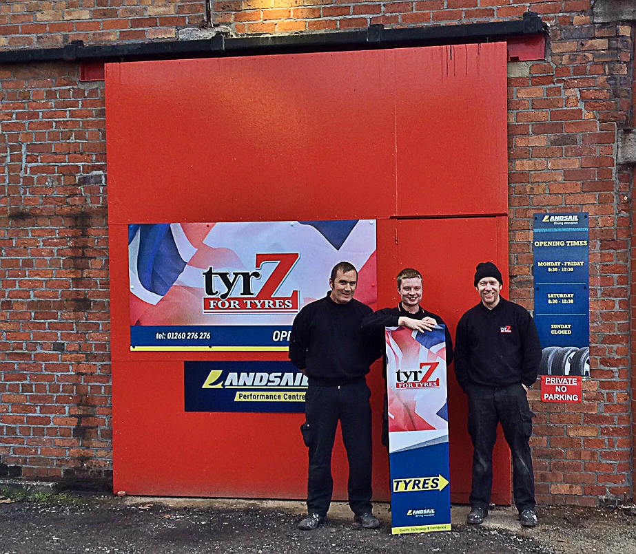 tyrZ has opened a new branch in Congleton