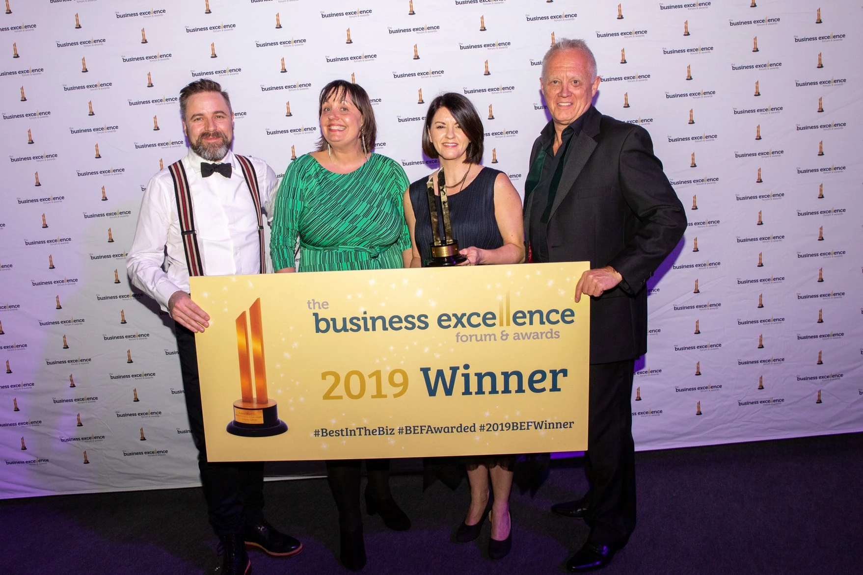 Fastest Growing Company 2019 Cox London at Business Excellence Forum 