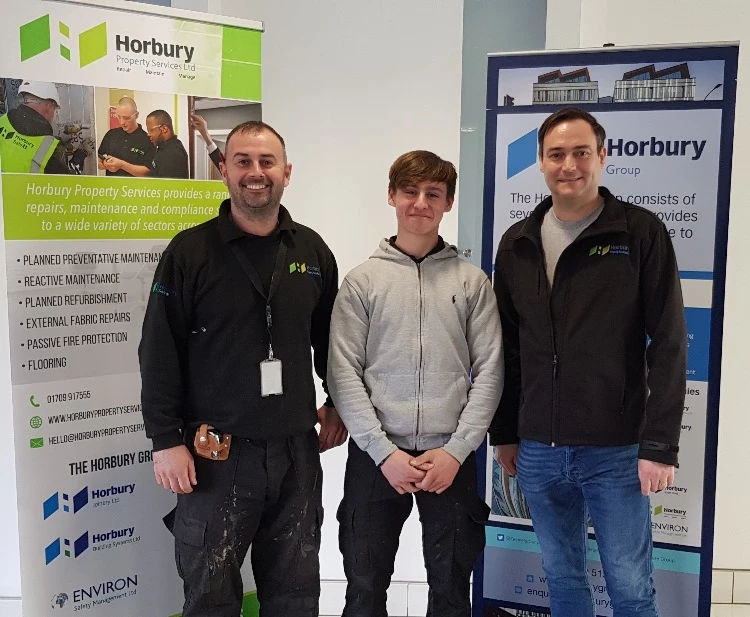 Curtis Apprentice award winner at Horbury