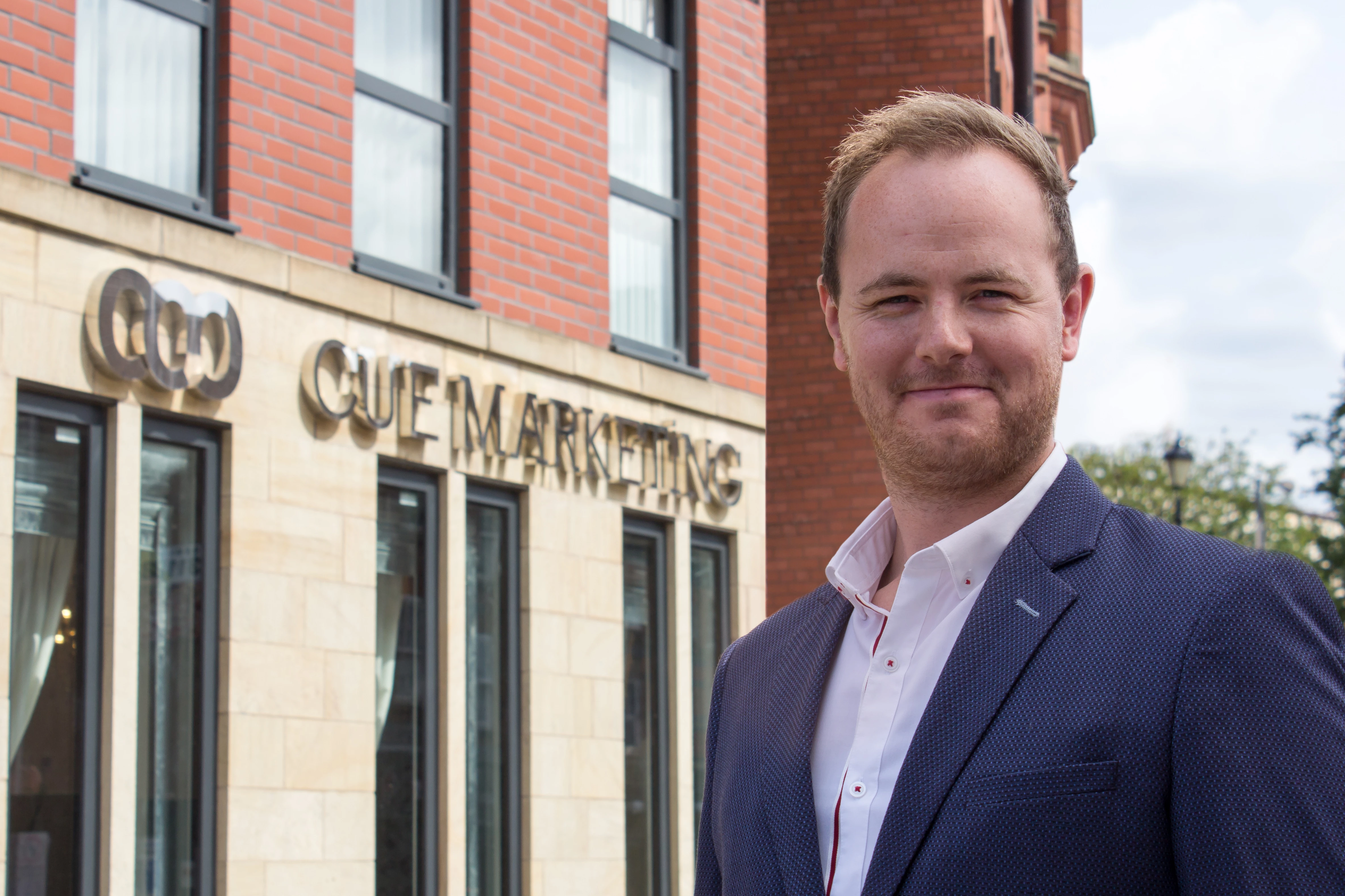 MD of Cue Marketing, Nick Boyle