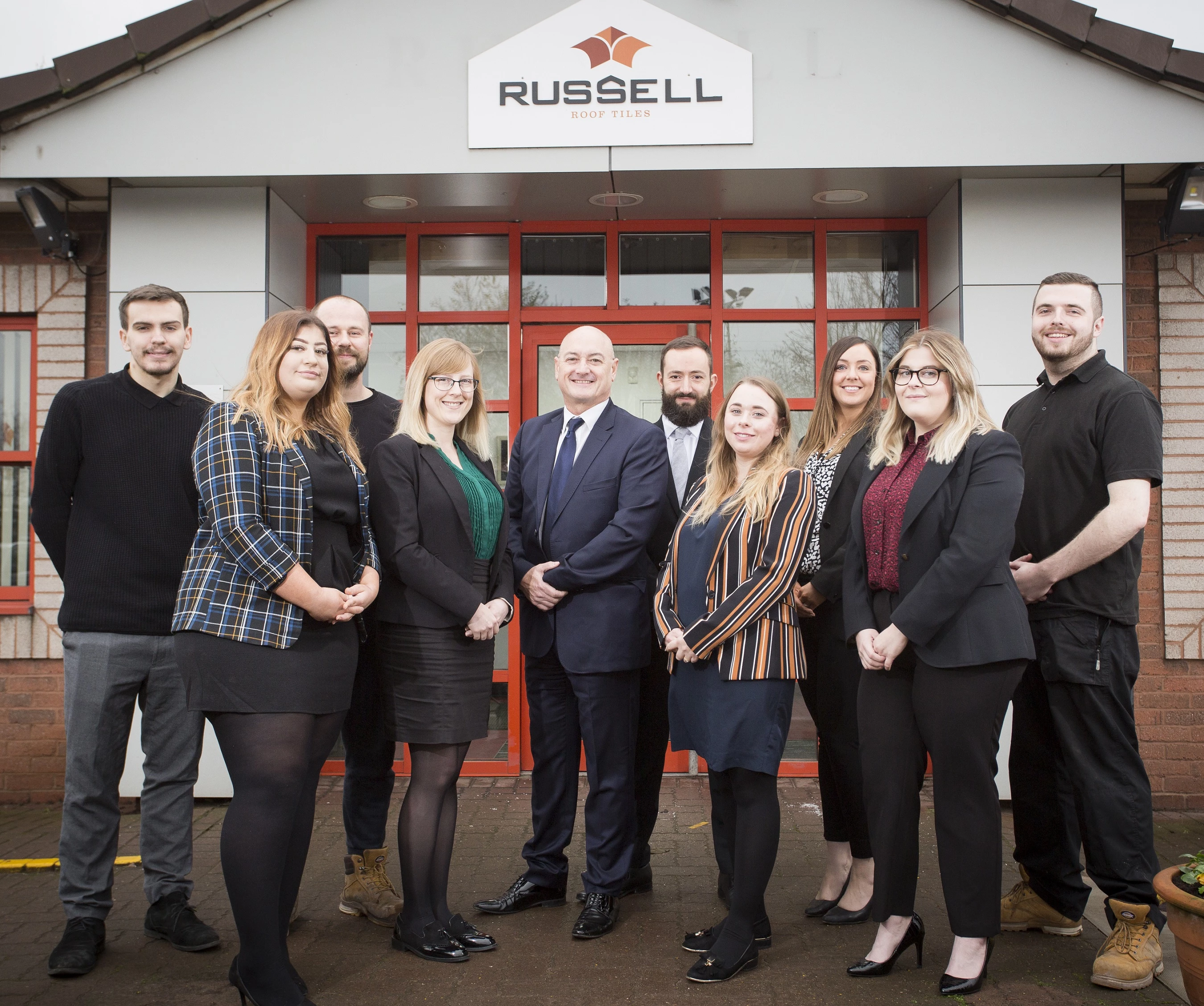 New starters at Russell Roof Tiles 