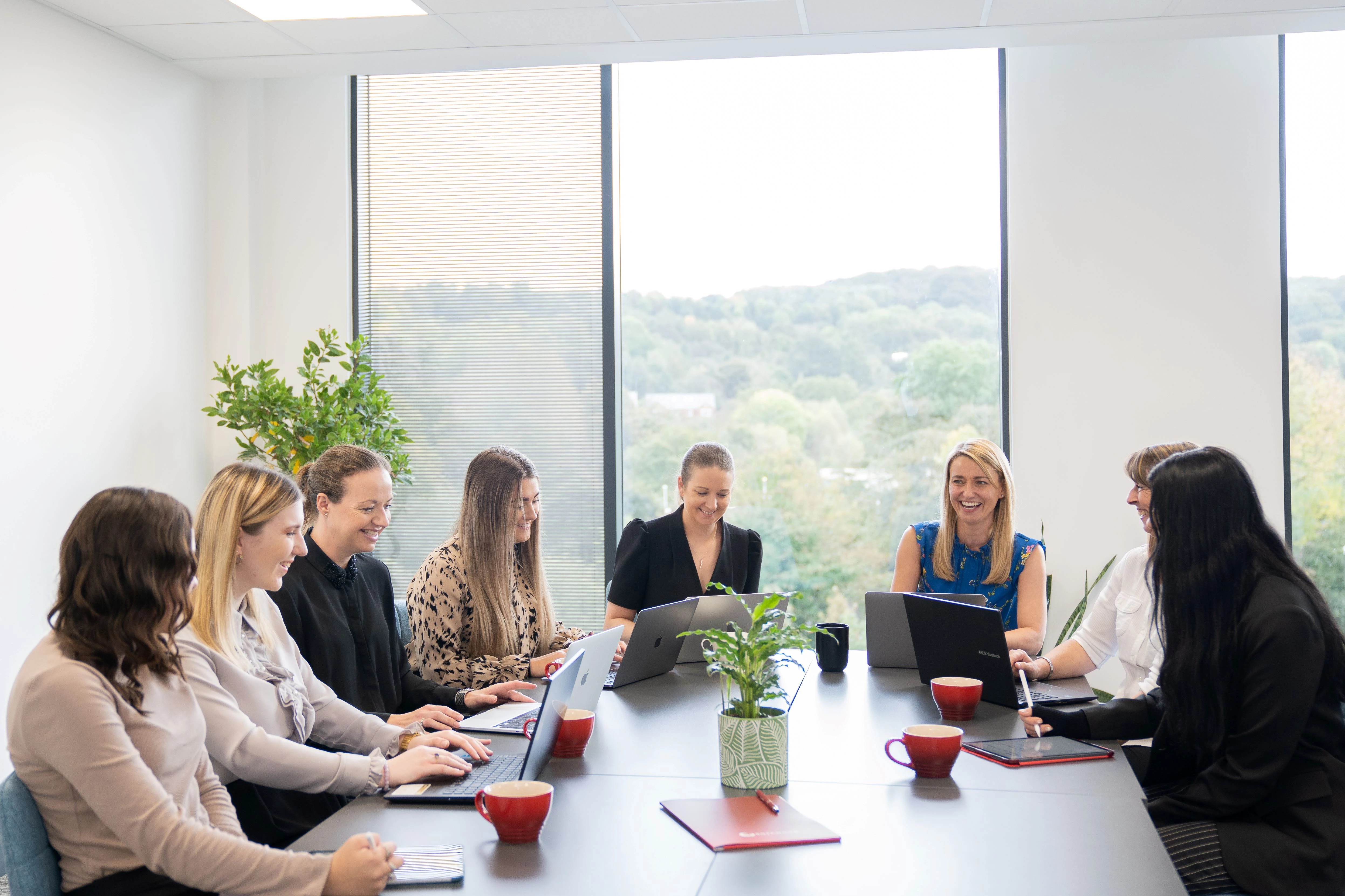 Rosewood Wealth Management team in their new office at One Waterside Place