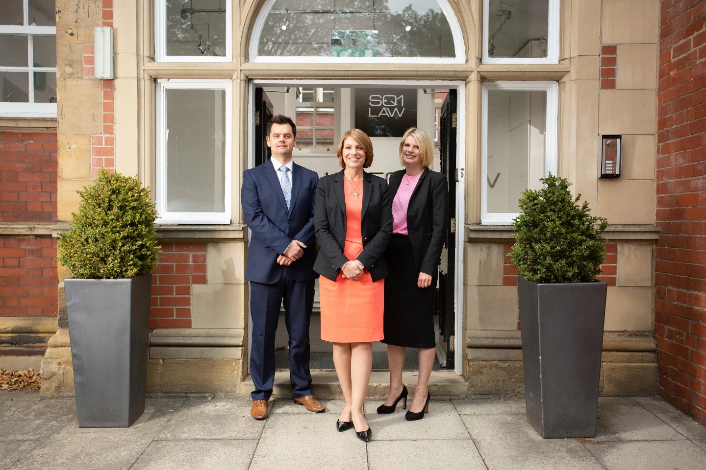 L-R: Andrew Foster, Gill Hall and Vicky Lowrie