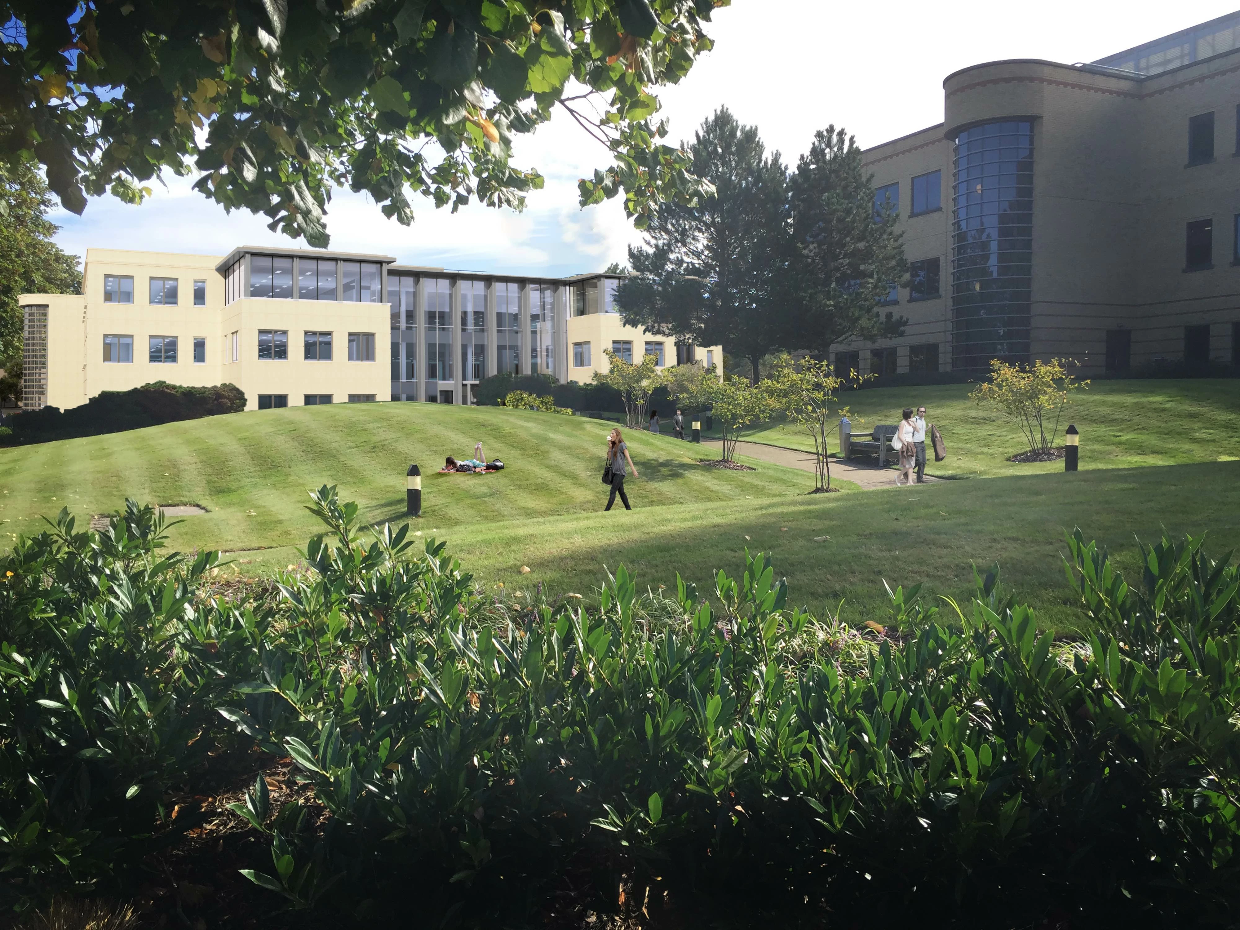 Artist's impression of the refurbished Ascent 1 building.