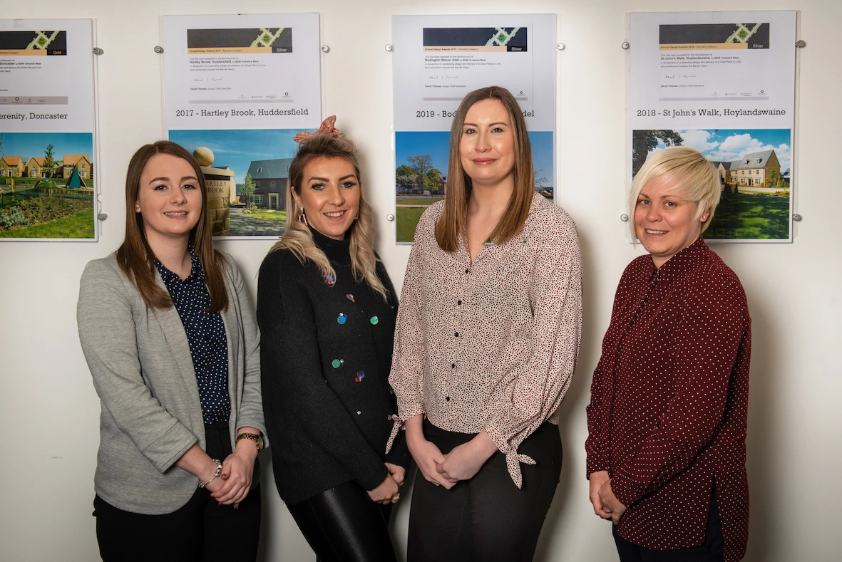 (From L-R) Anna Mason, Aimee Ward, Esme McQue and Nicola Melia