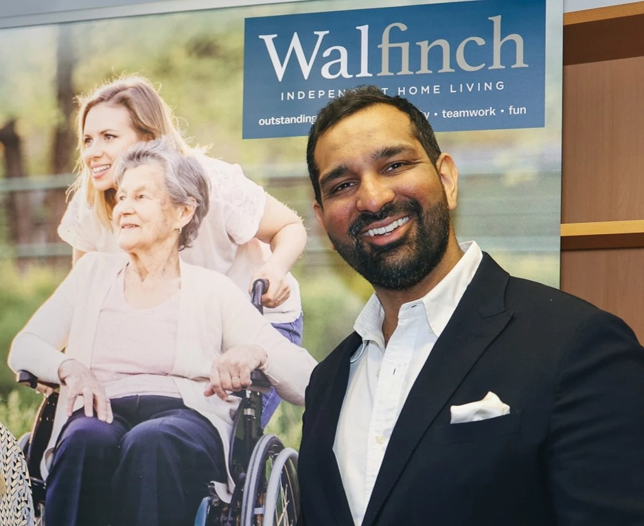 Amrit Dhaliwal, CEO of Walfinch