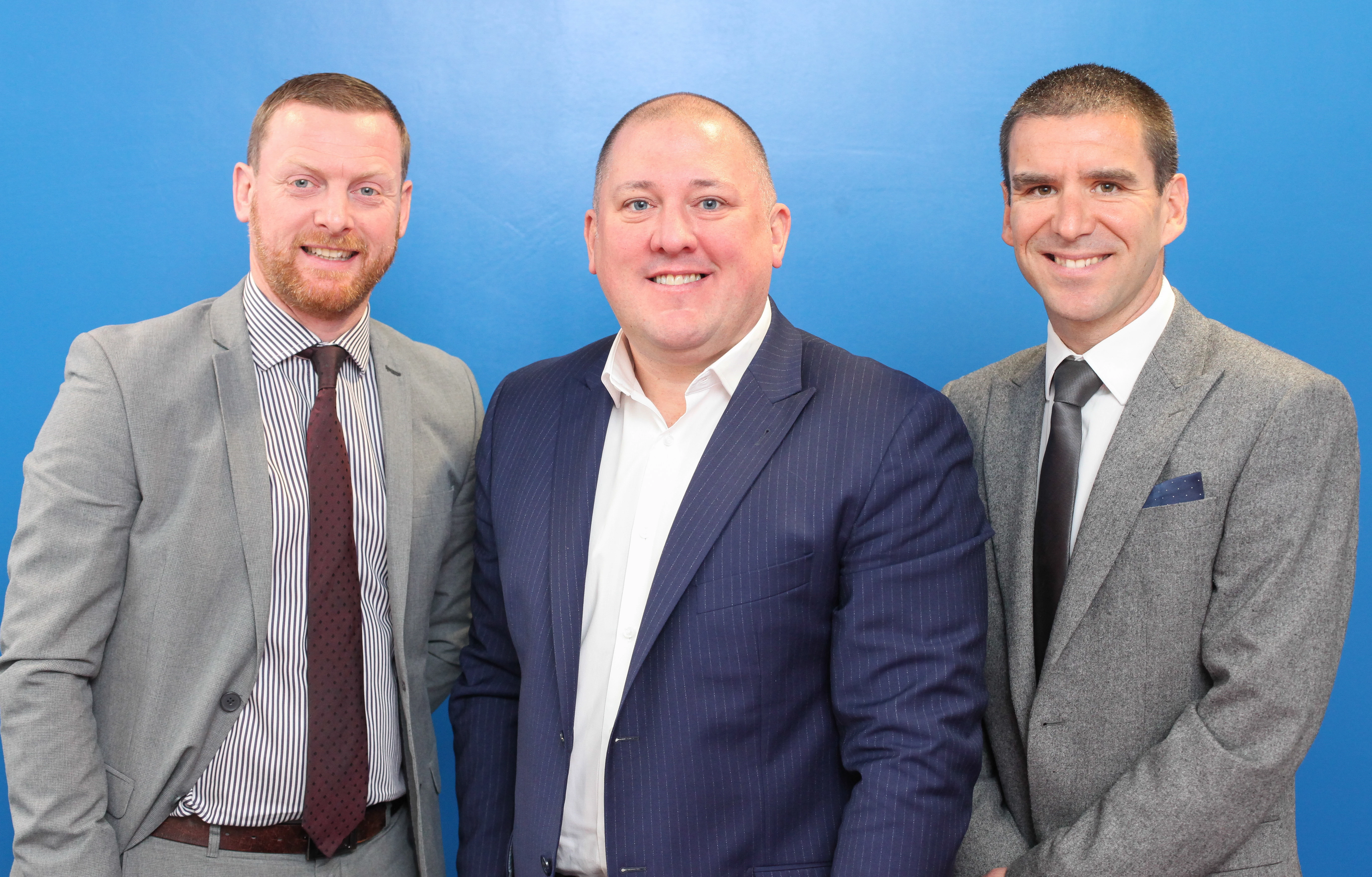 (From L to R) Keith Davidson, Group Sales Director, Paul Cooney, Managing Director and Mike Lowndes, Managing Director of Zodeq’s sister company, Exchequer Solutions.