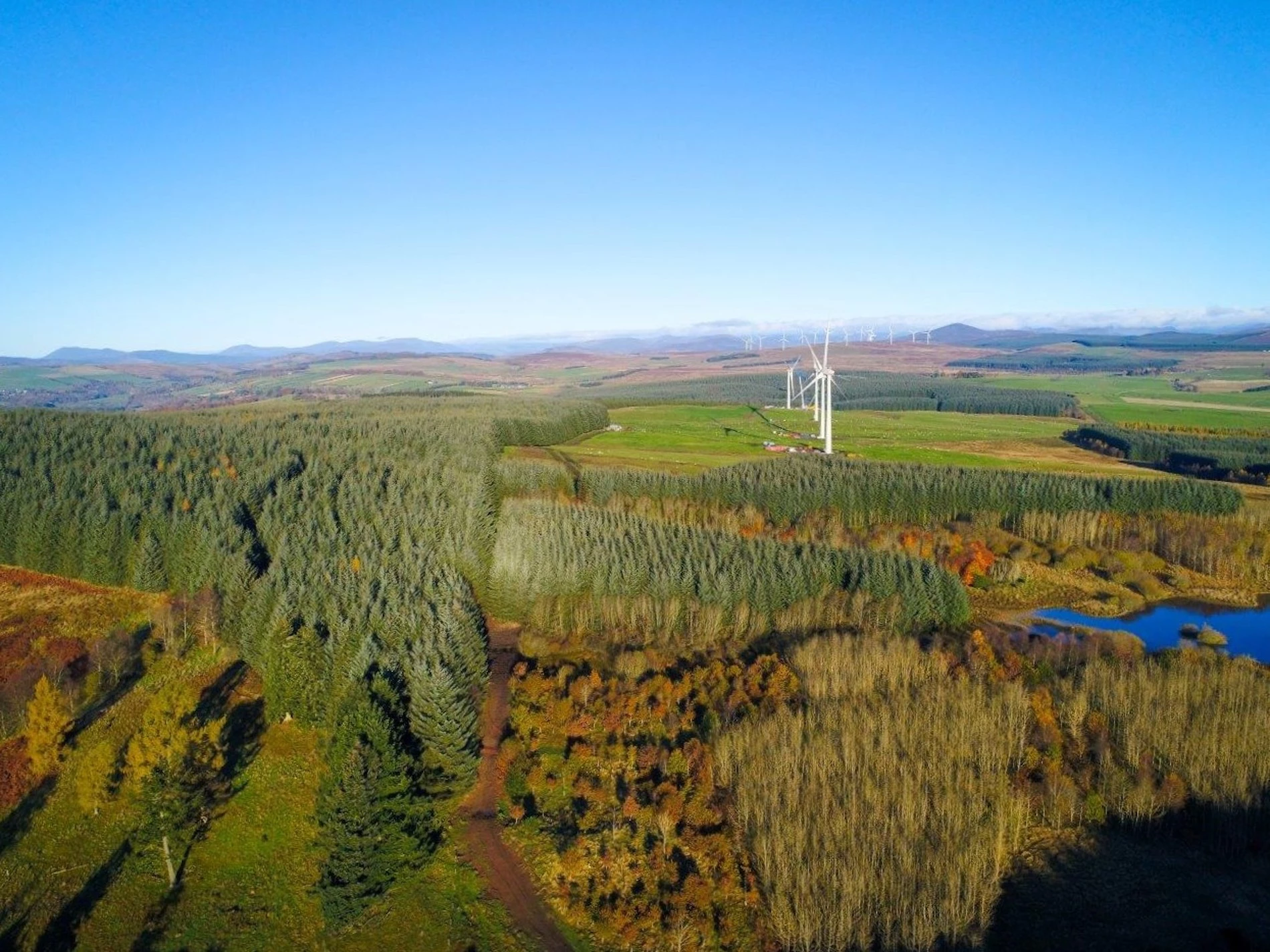 9.2MW will be supplied by four turbines at Welton of Creuchies. 