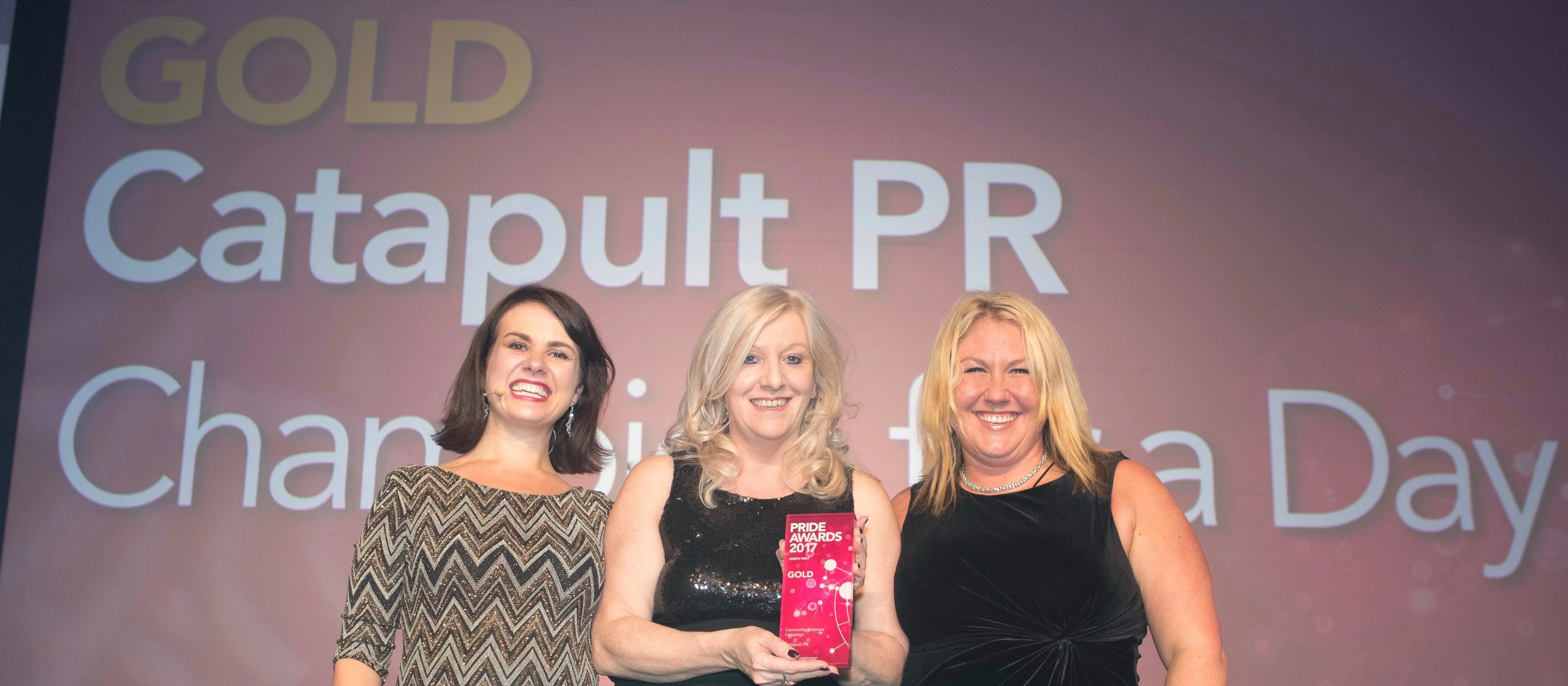 CIPR PRide Award 2017 Gold Award Presentation to Catapult PR