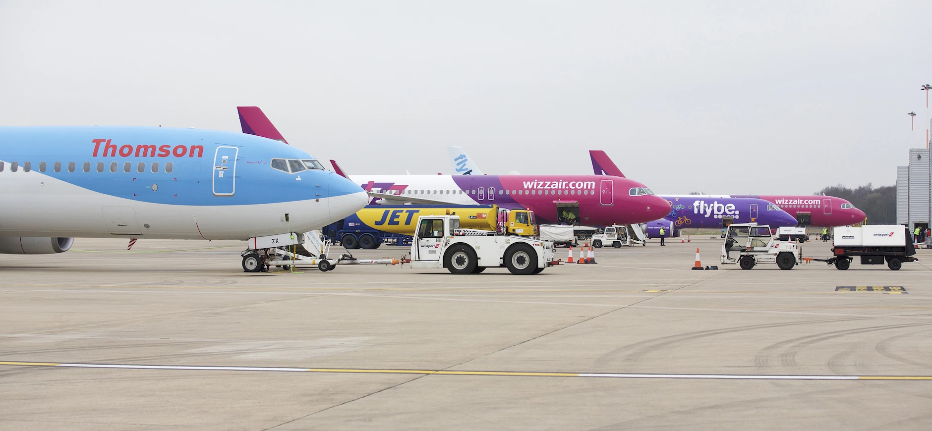 Doncaster Sheffield Airport. 