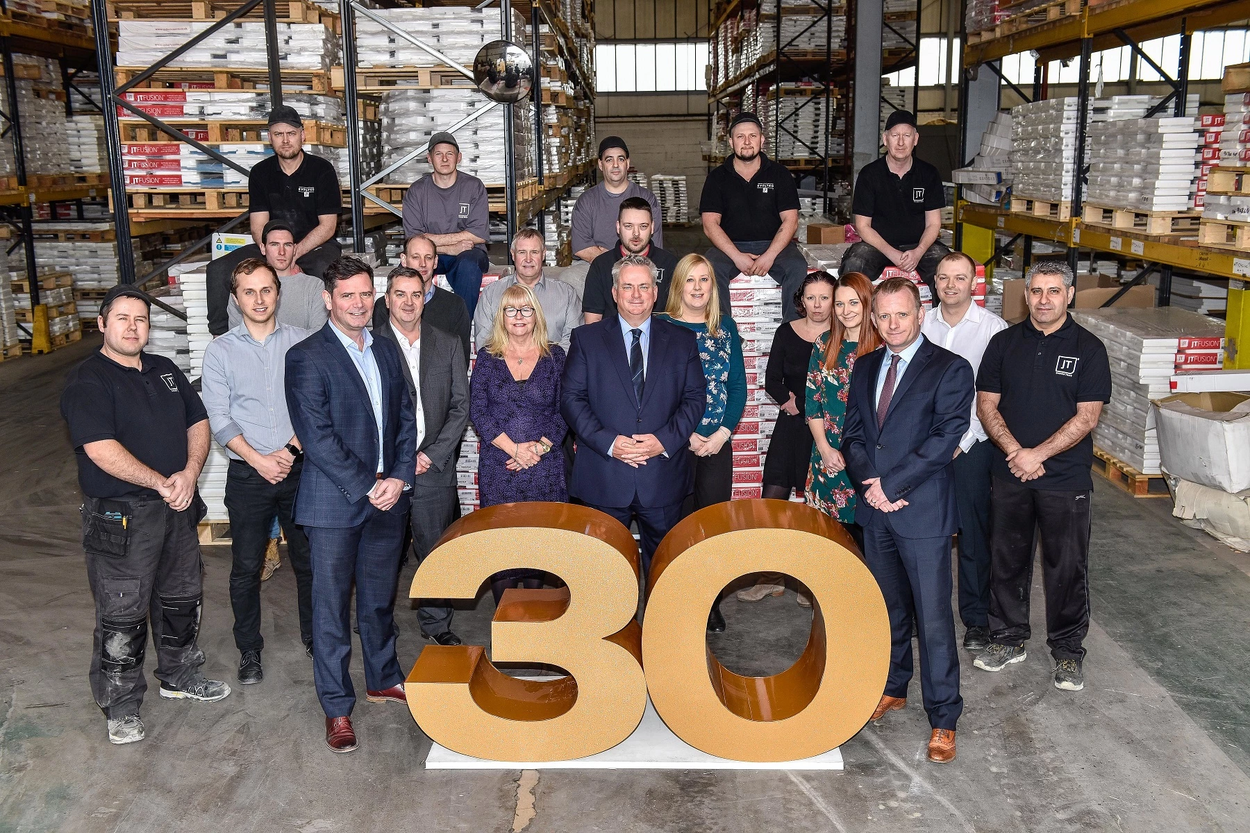 JT team celebrates 30 years