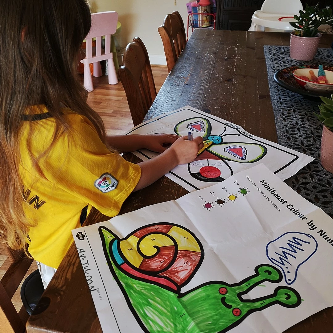 Child colouring