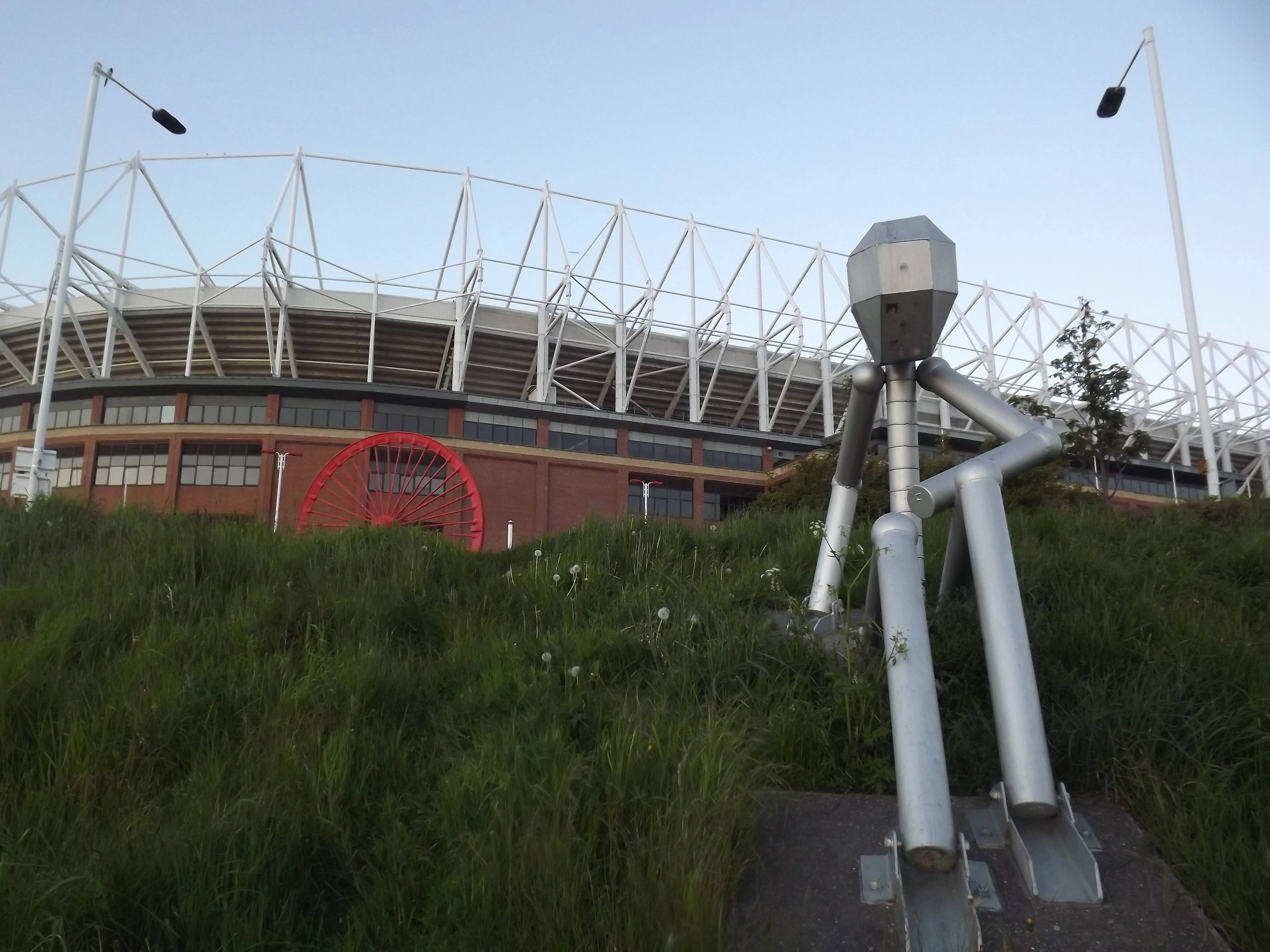 Sculpture at the Stadium of Light