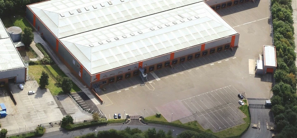 The warehouse is based on Stakehill Industrial Estate