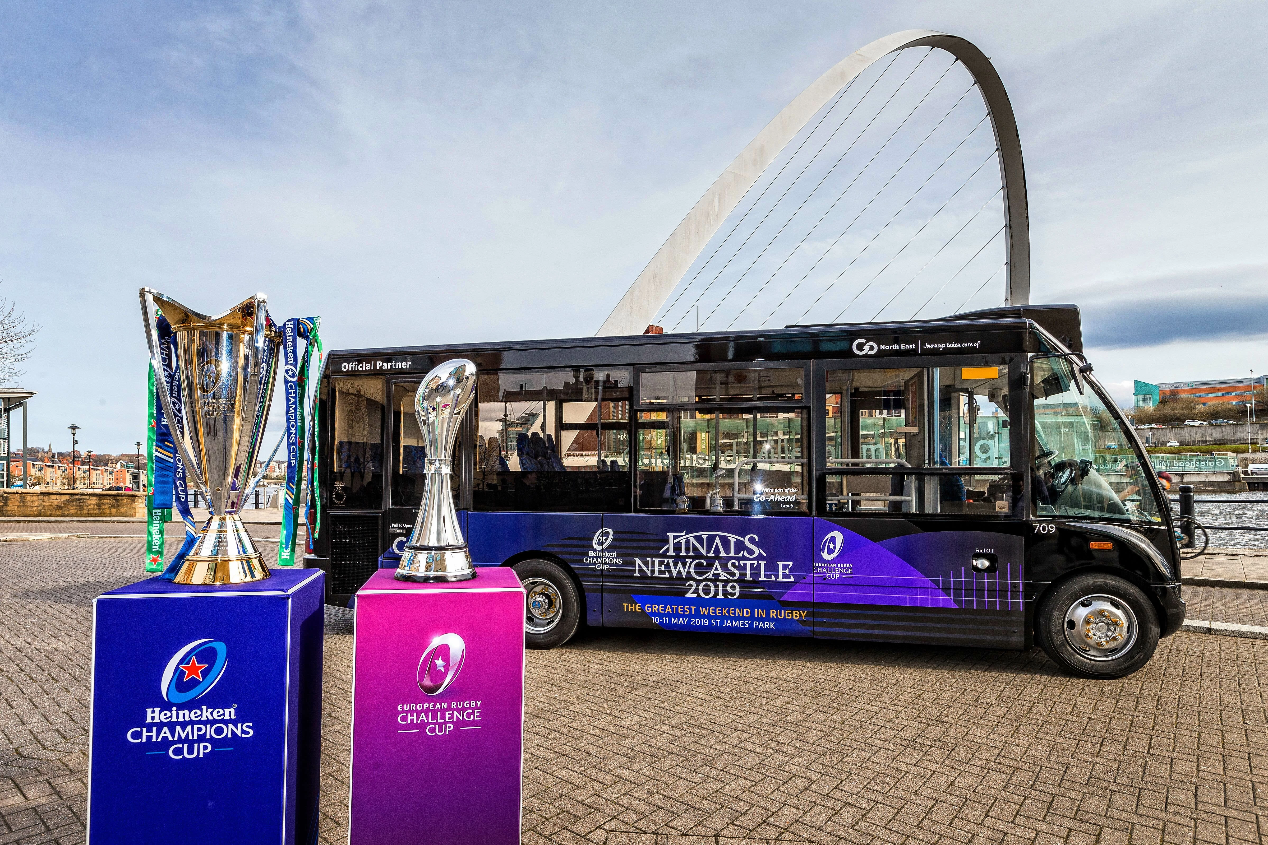 Go North East named official transport partner for Newcastle Falcons