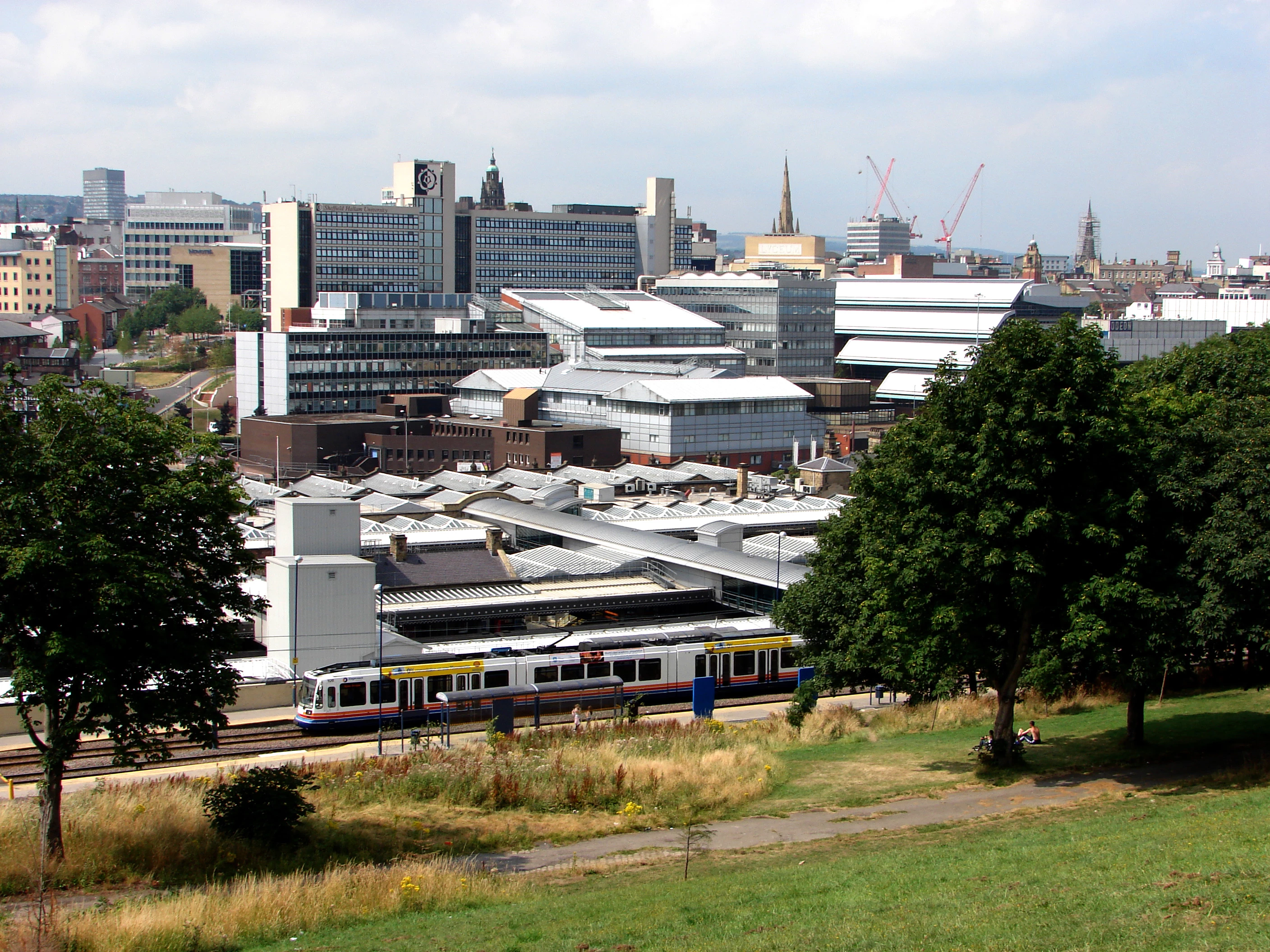 Tram and 'Skyline'