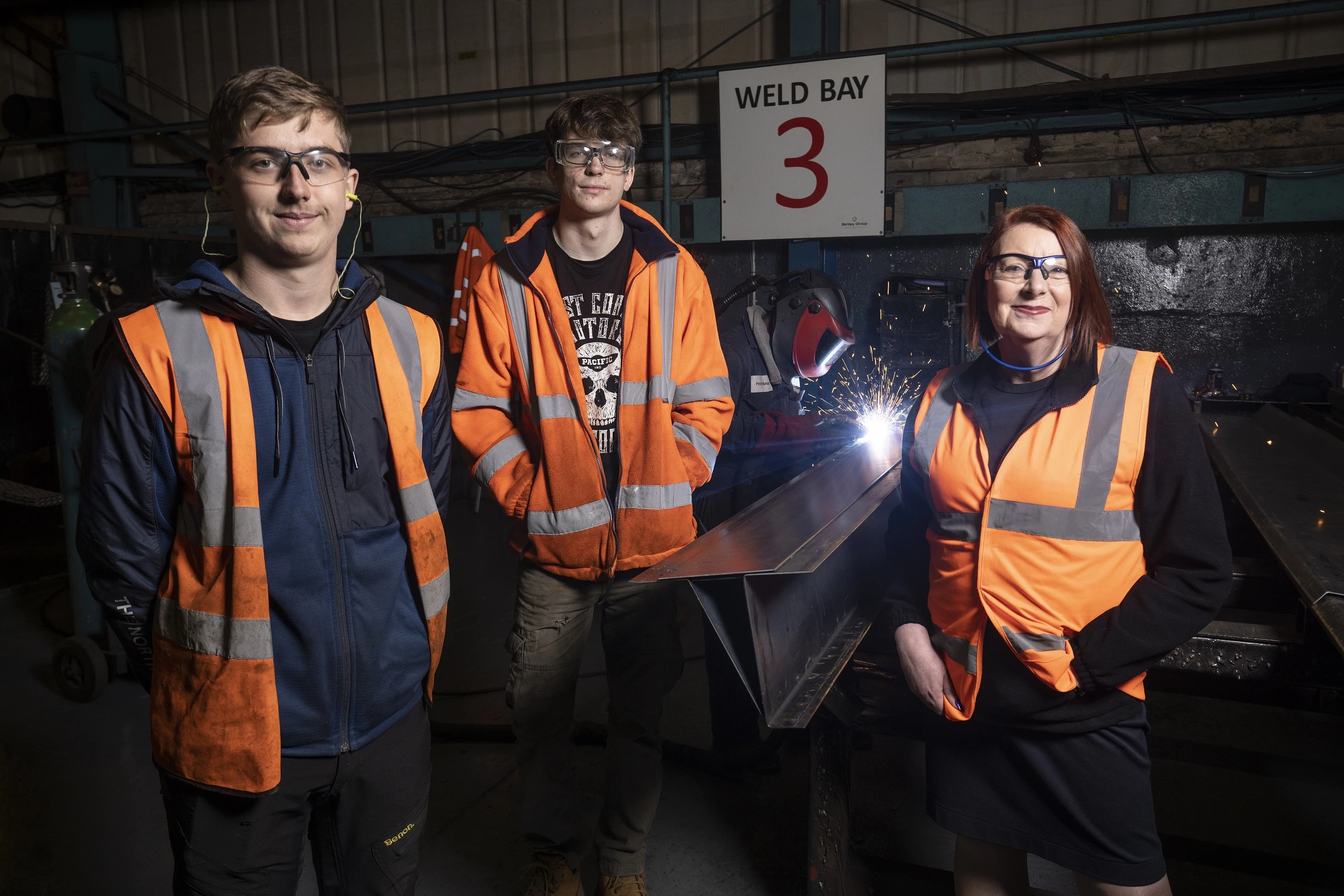 Apprentices and Carla O'may