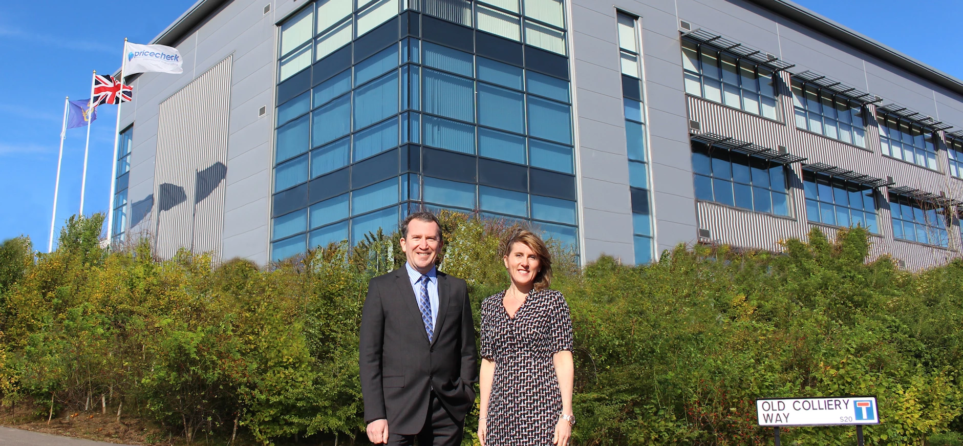 Joint Managing Directors Mark Lythe and Debbie Harrison.