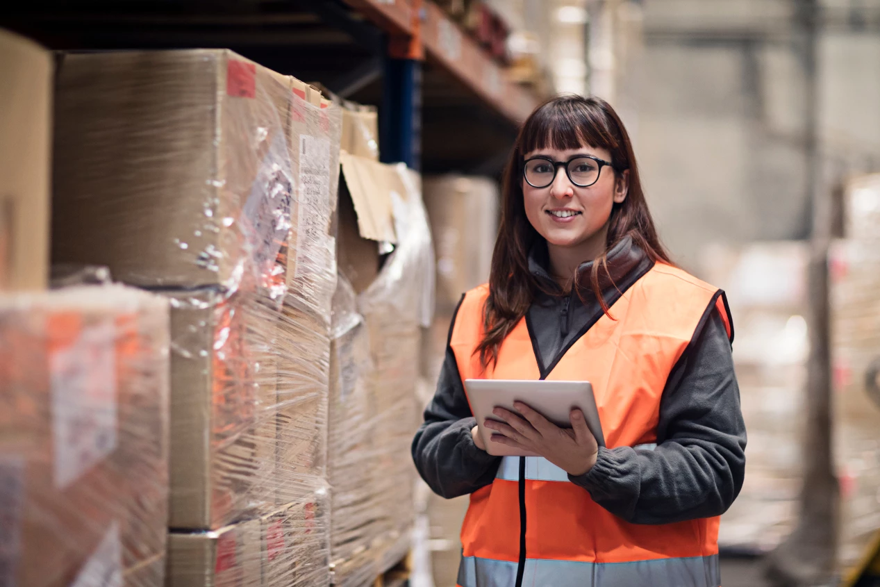 Female shift worker