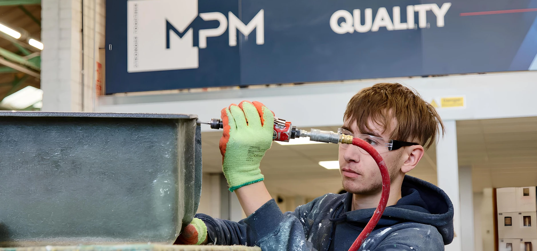 Harry Clark, apprentice at Leeds fibreglass moulding firm MPM.jpg