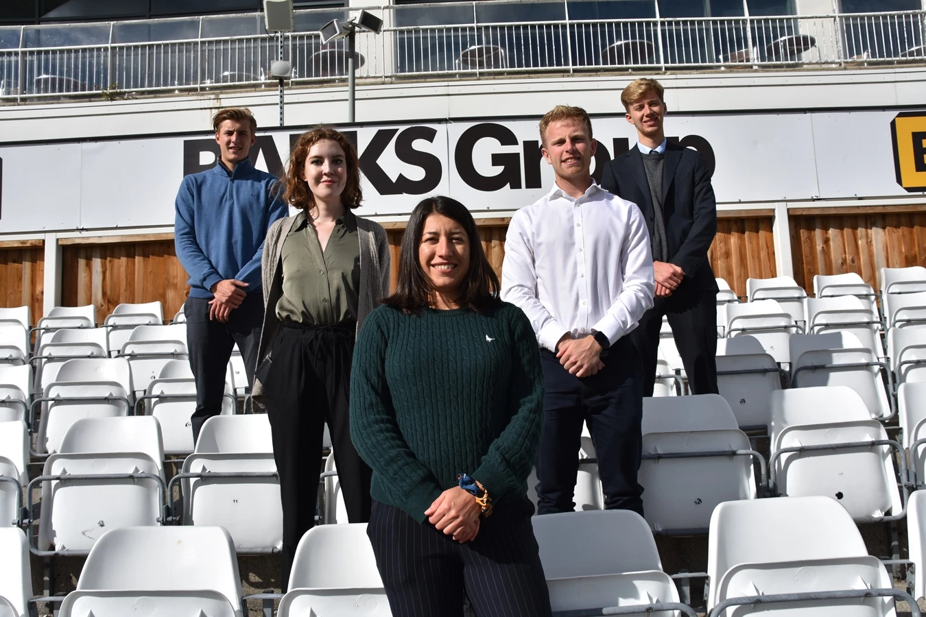 The Banks Group's five new graduate trainees