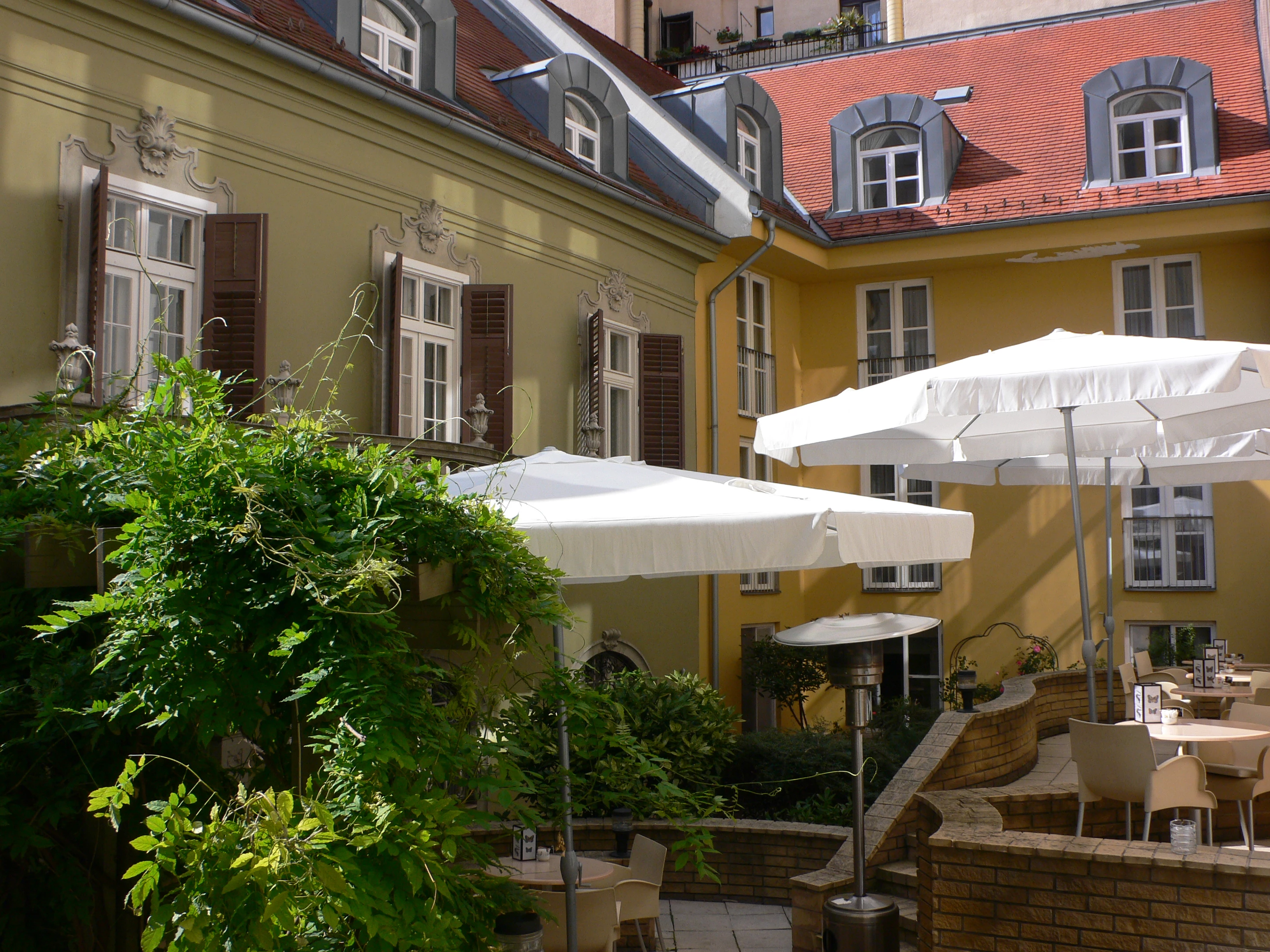 Courtyard at Art'Otel Budapest