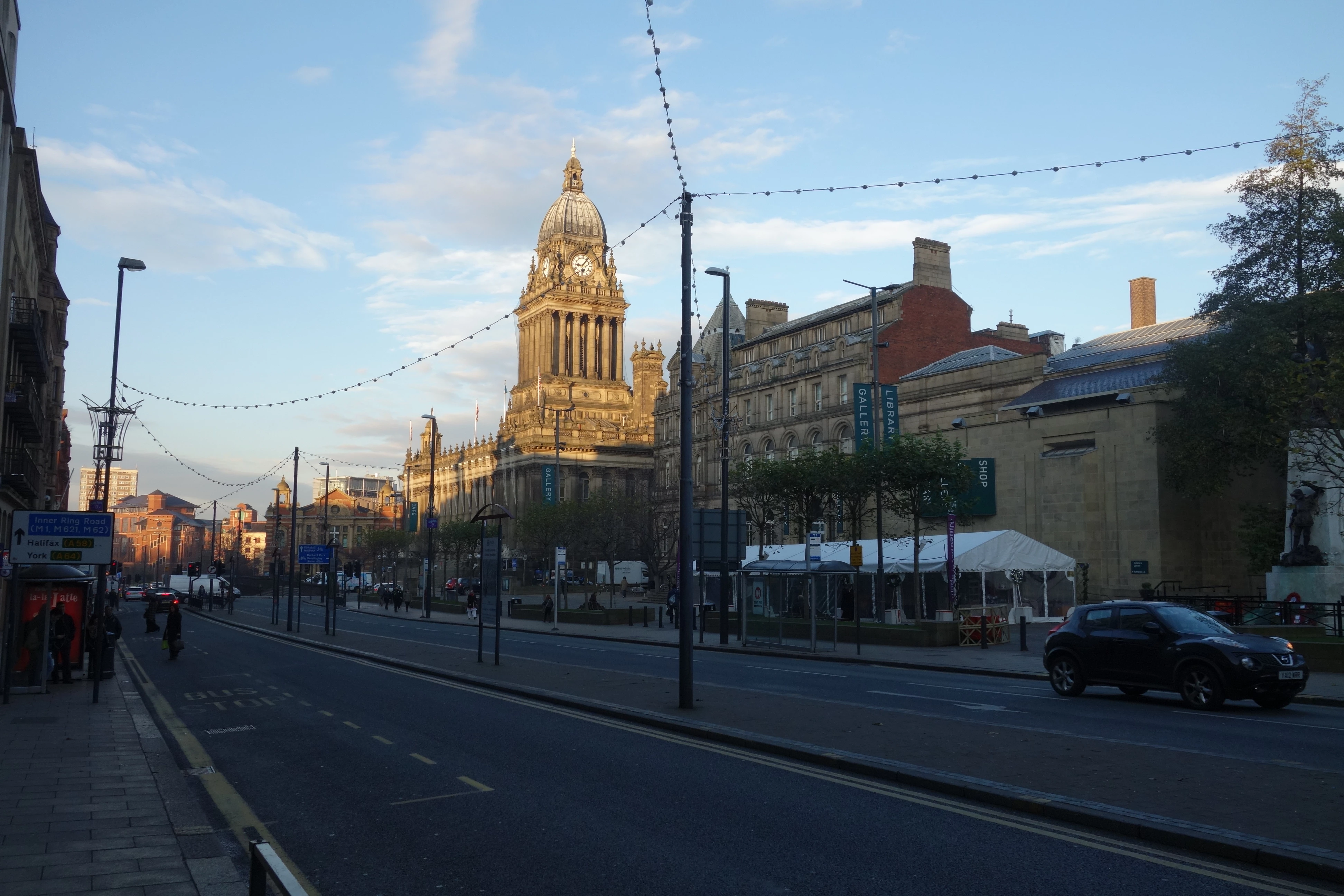 Leeds city centre.