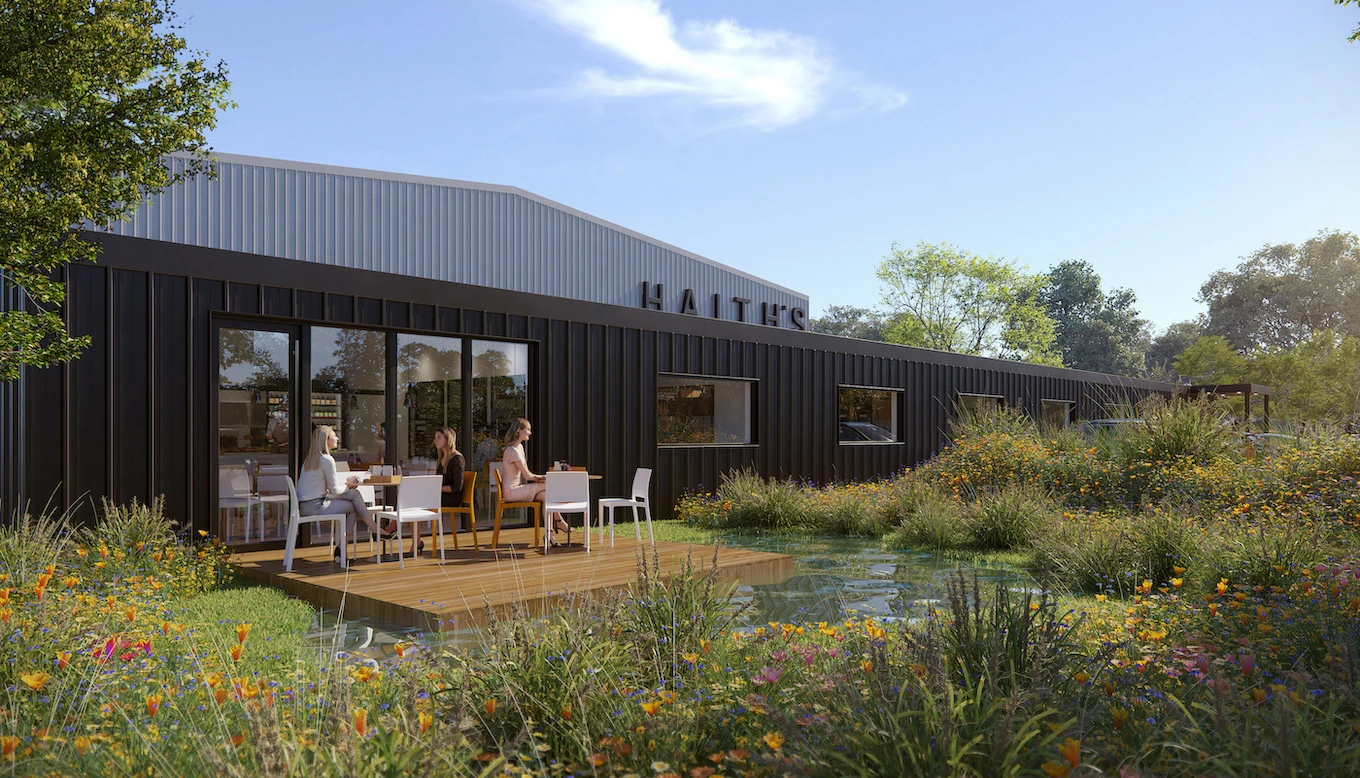 Wildlife-friendly outdoor space at fulfilmentcrowd's new fulfilment centre