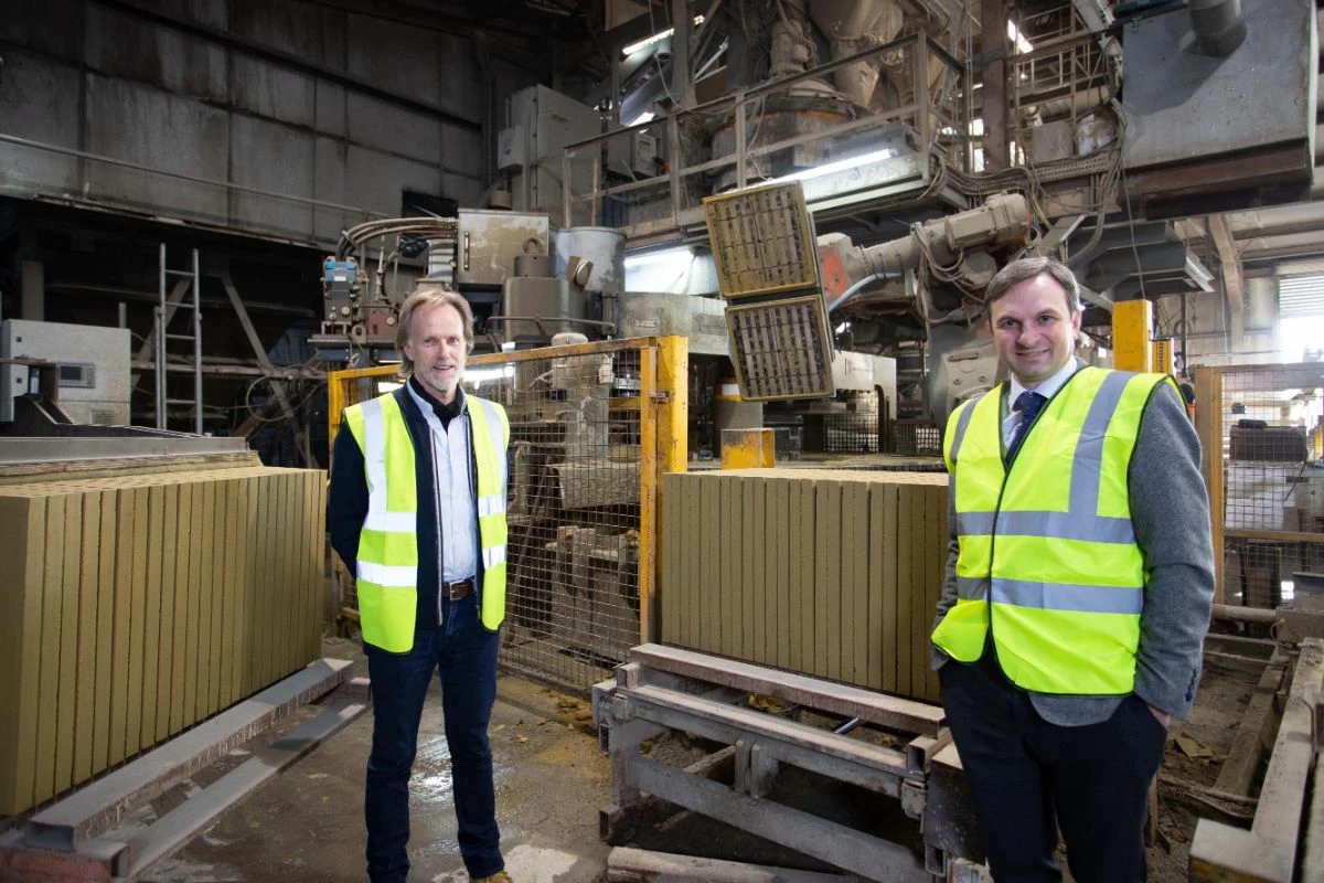 Left to right: Michael Jonas and Gavin Cordwell-Smith