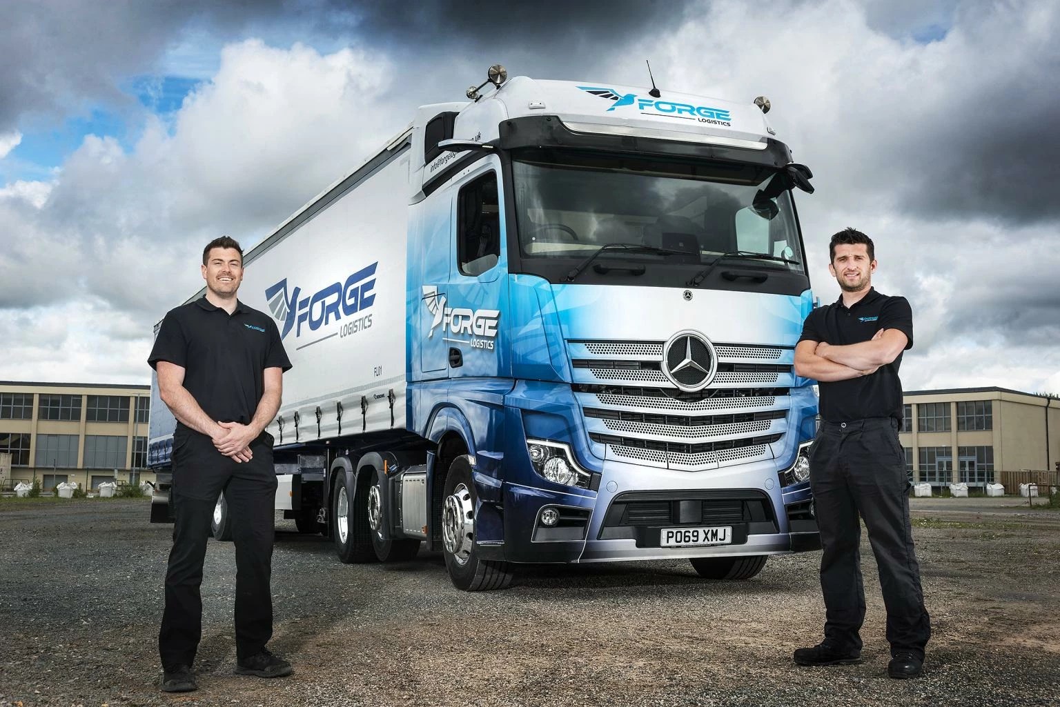 Forge Logistics managing directors Jamie Keen and James Rose-Shaw