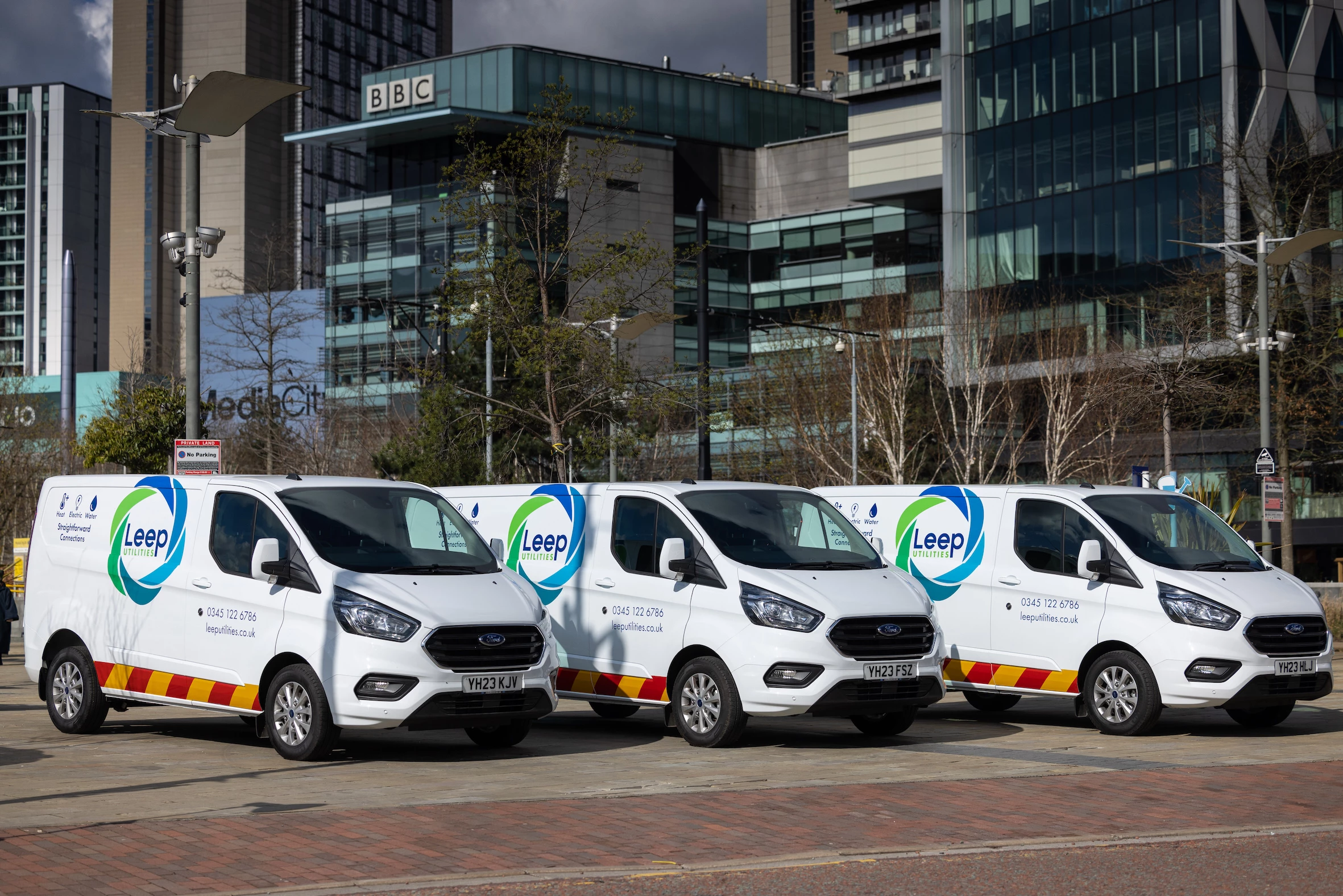 Leep Utilities doubles vehicle fleet