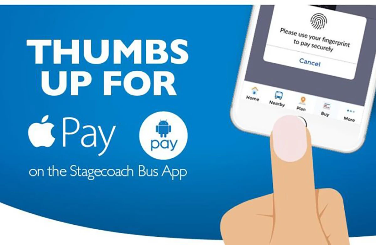 Apple Pay Android Pay Stagecoach