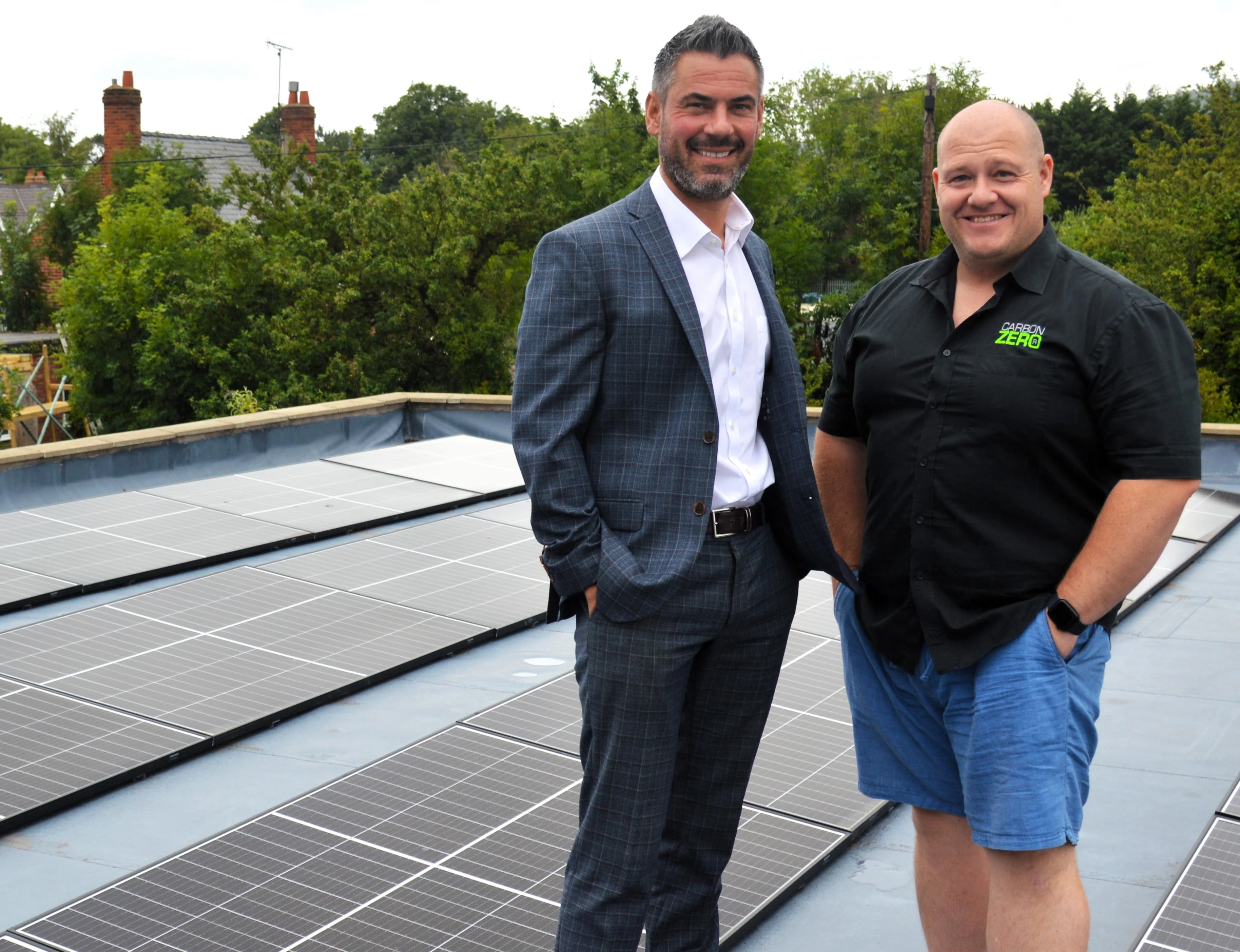 Salisbury’s Chartered Accountants has installed 24 solar panels and electric charging points at its St Asaph HQ