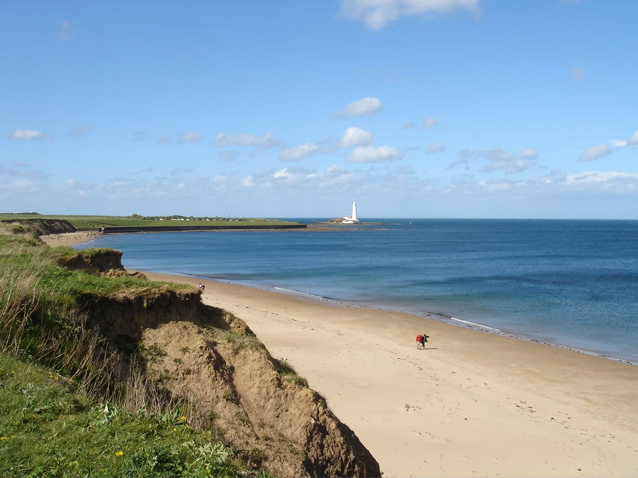 Whitley Bay beach - Tyne and Wear - North East England