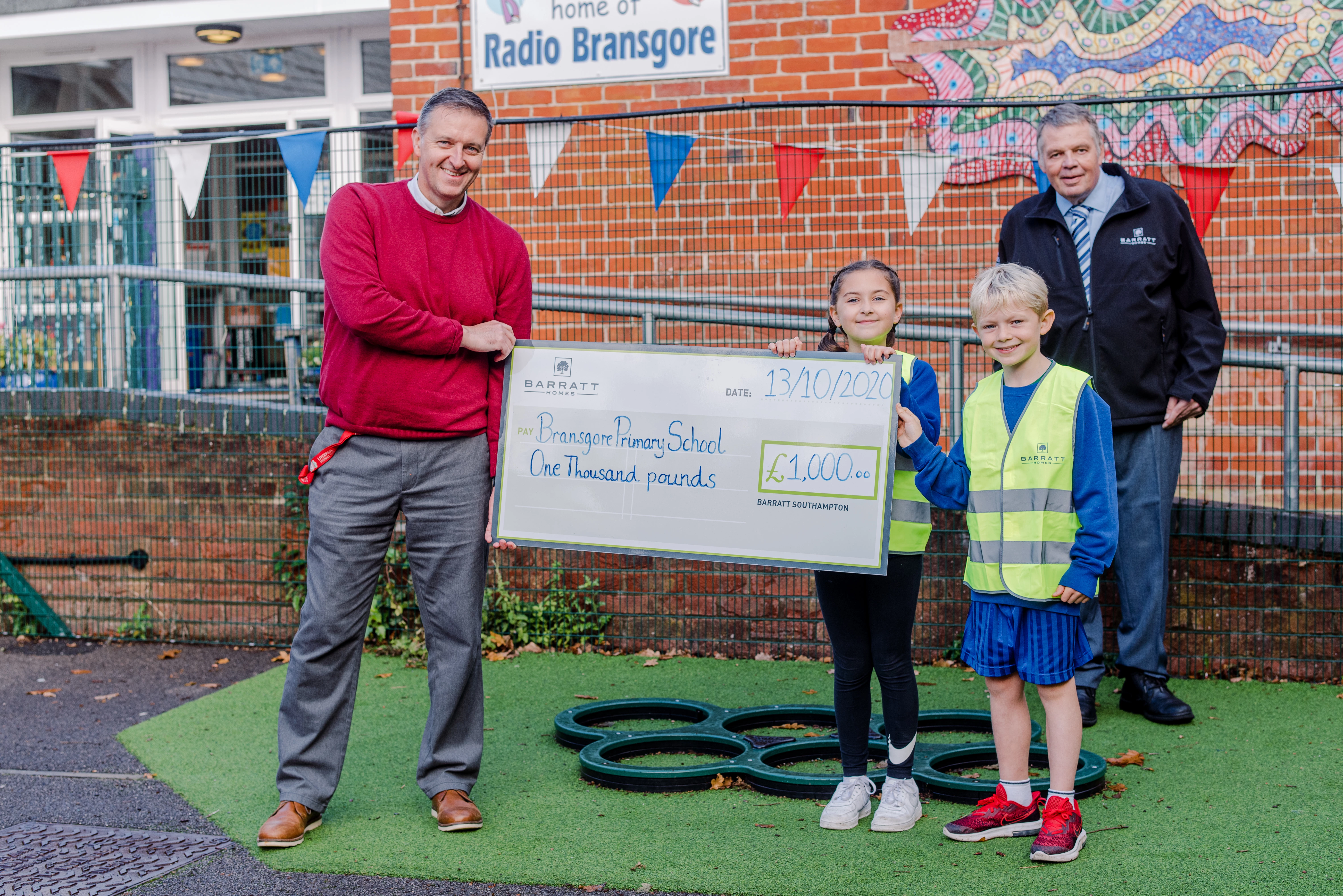 Bransgore School donation