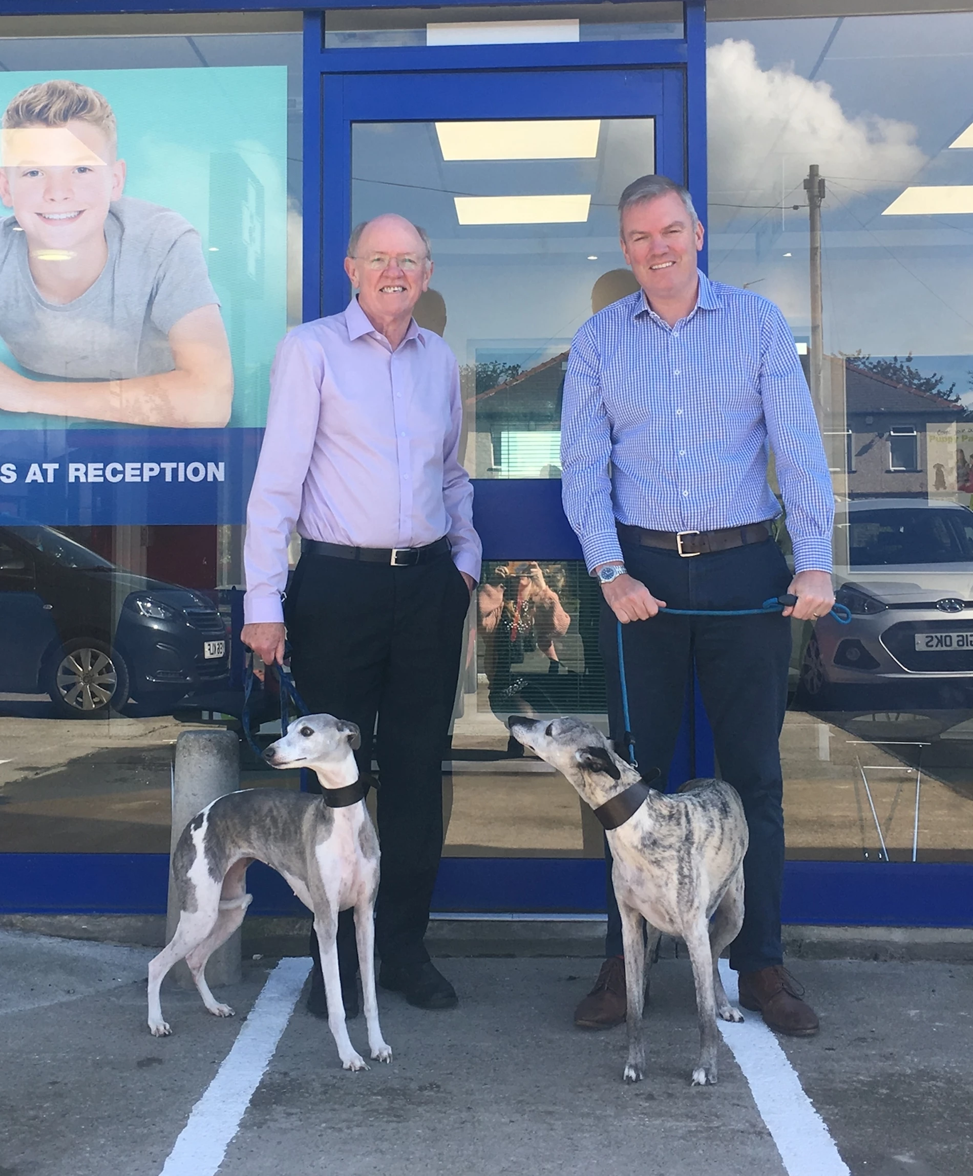 Father and son team (left to right) Craig and Tim Harrison.