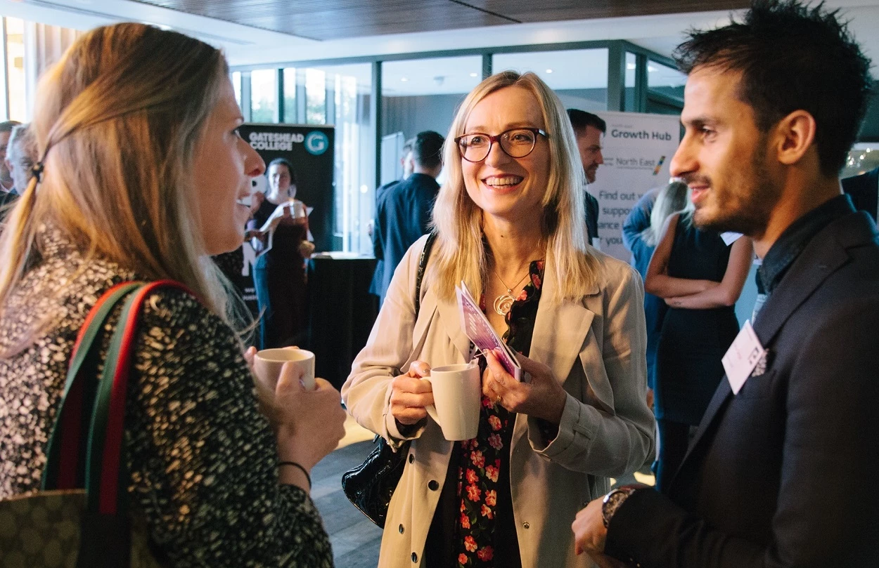 Former Scale-up Former Scale-up Leader's Academy participants (L-R): Joanna Feeley of Trend Bible, Gill Burgess of r//evolution and Raman Sehgal of ramarketing 