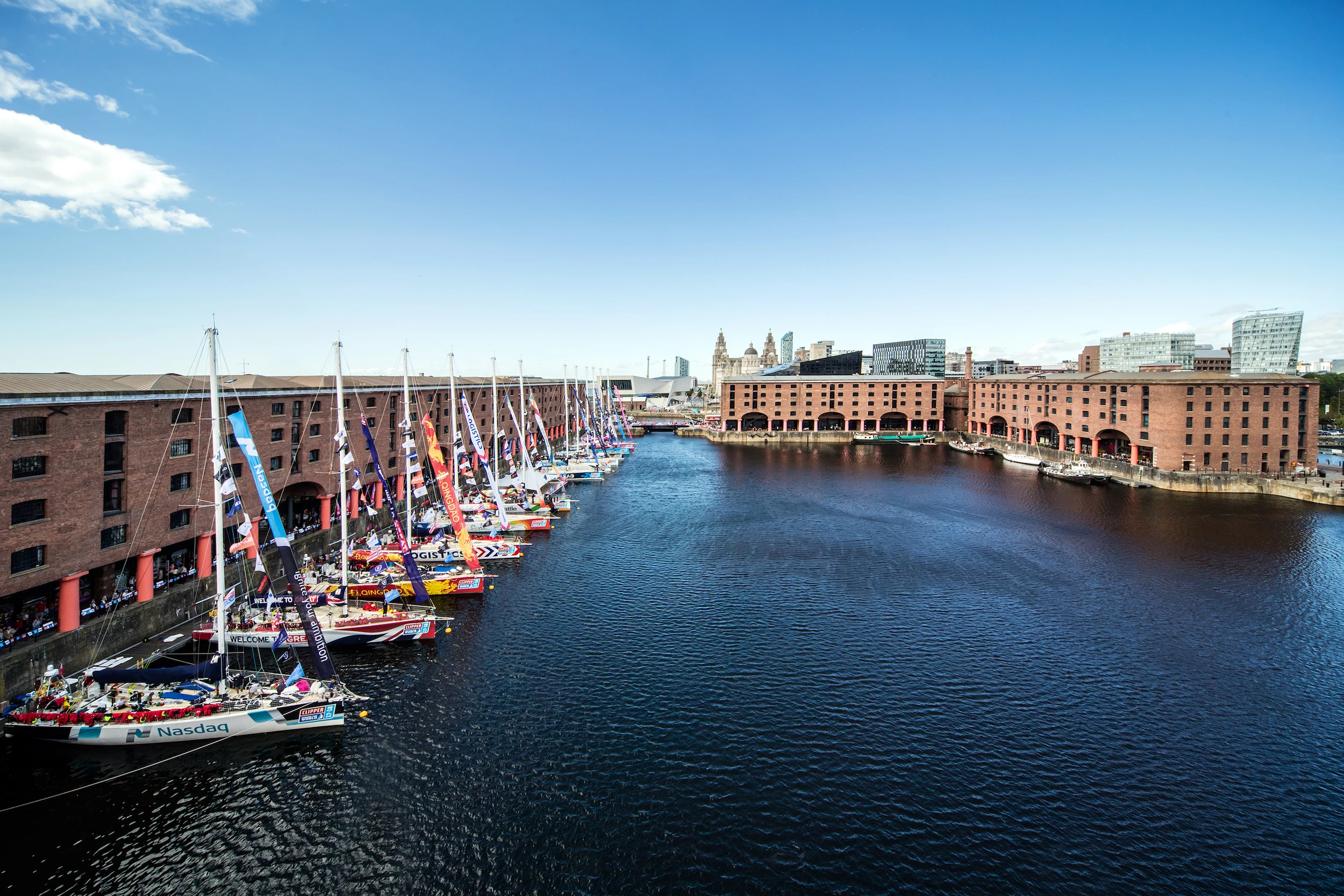 Albert Dock opened in 1846