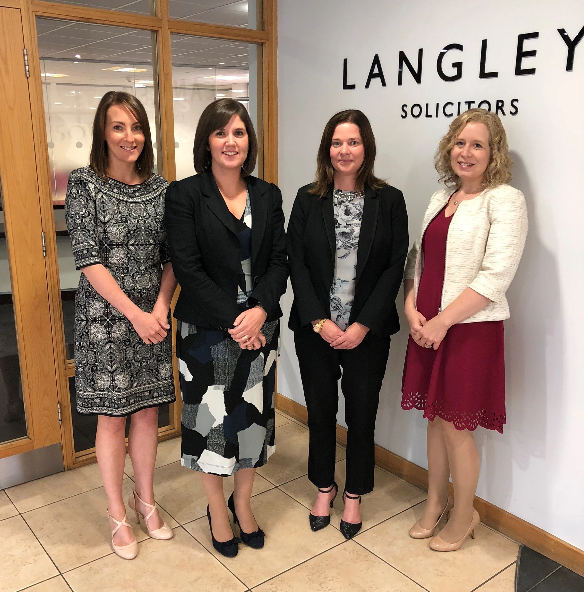 Left to right, Amy Cowdell, Debbie Harrison, Helen Murphy and Helen Rundle