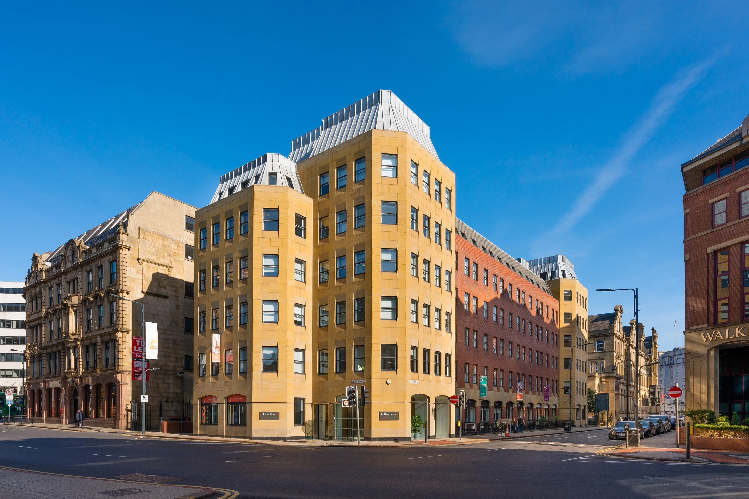 Hargreaves Land's new office at 14 King Street, Leeds.