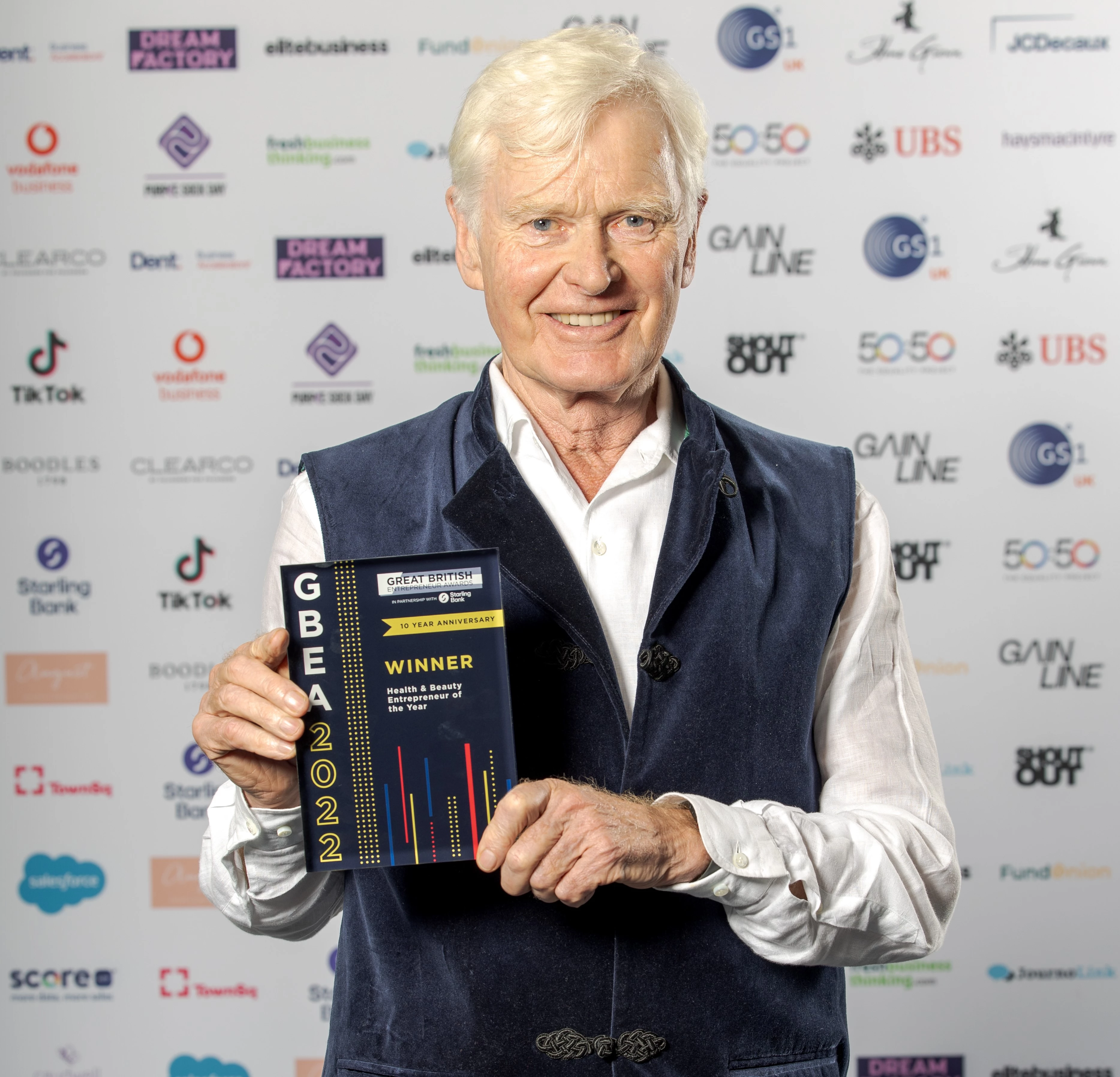 Lord Newborough at the Great British Entrepreneur Awards 2022 Grand Final