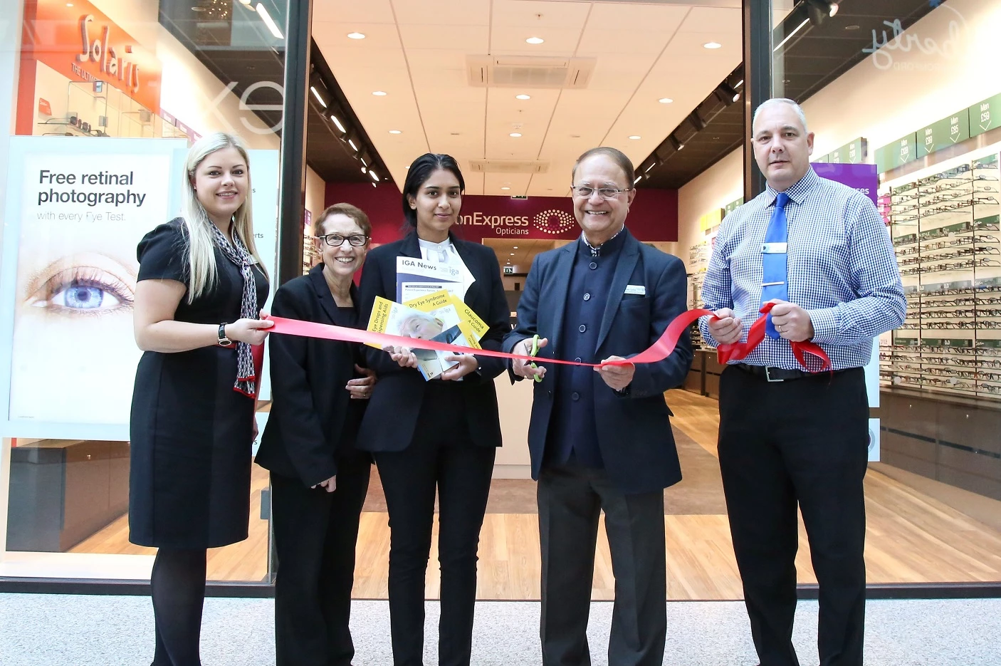 Romford optician re-opens in new Liberty Centre home, putting region’s growing glaucoma issue in the frame